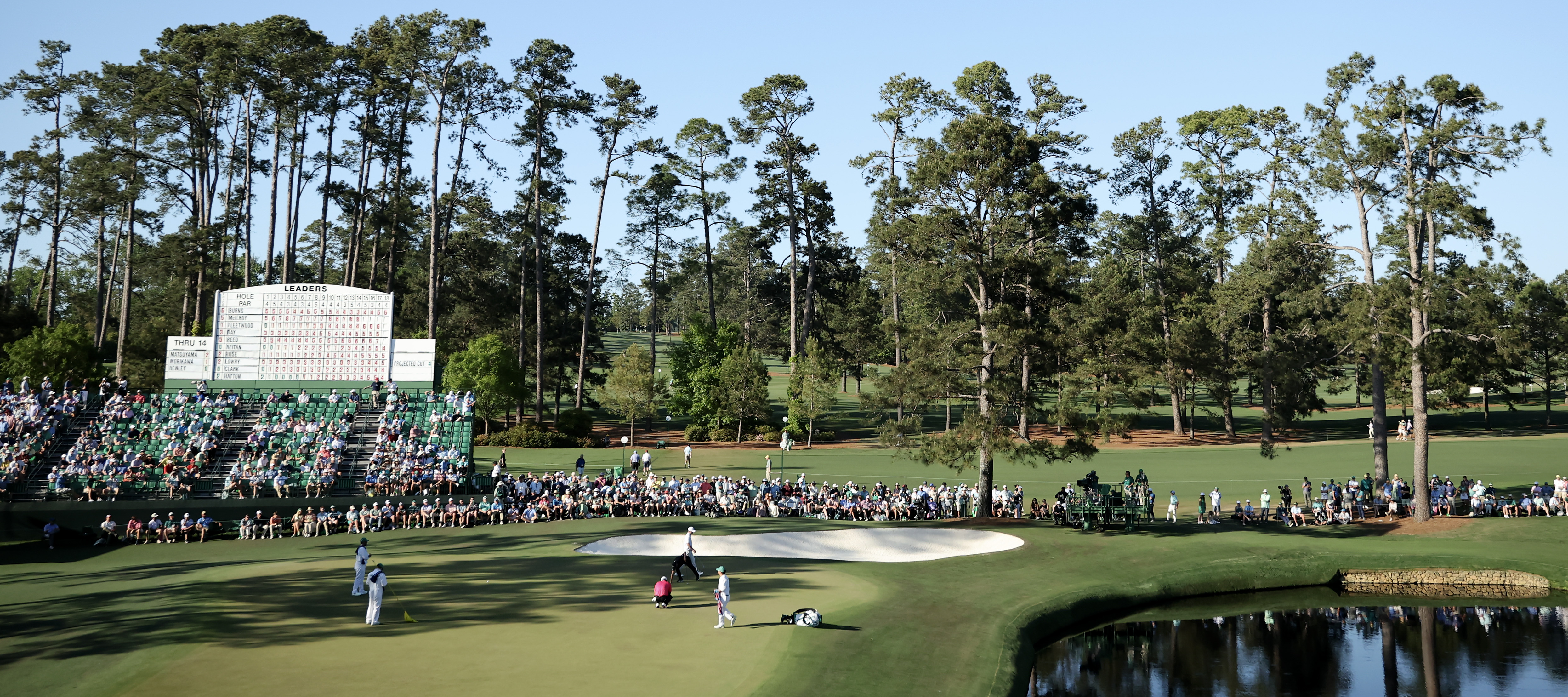 The Masters tournament runs annually at the Augusta National Golf Club.