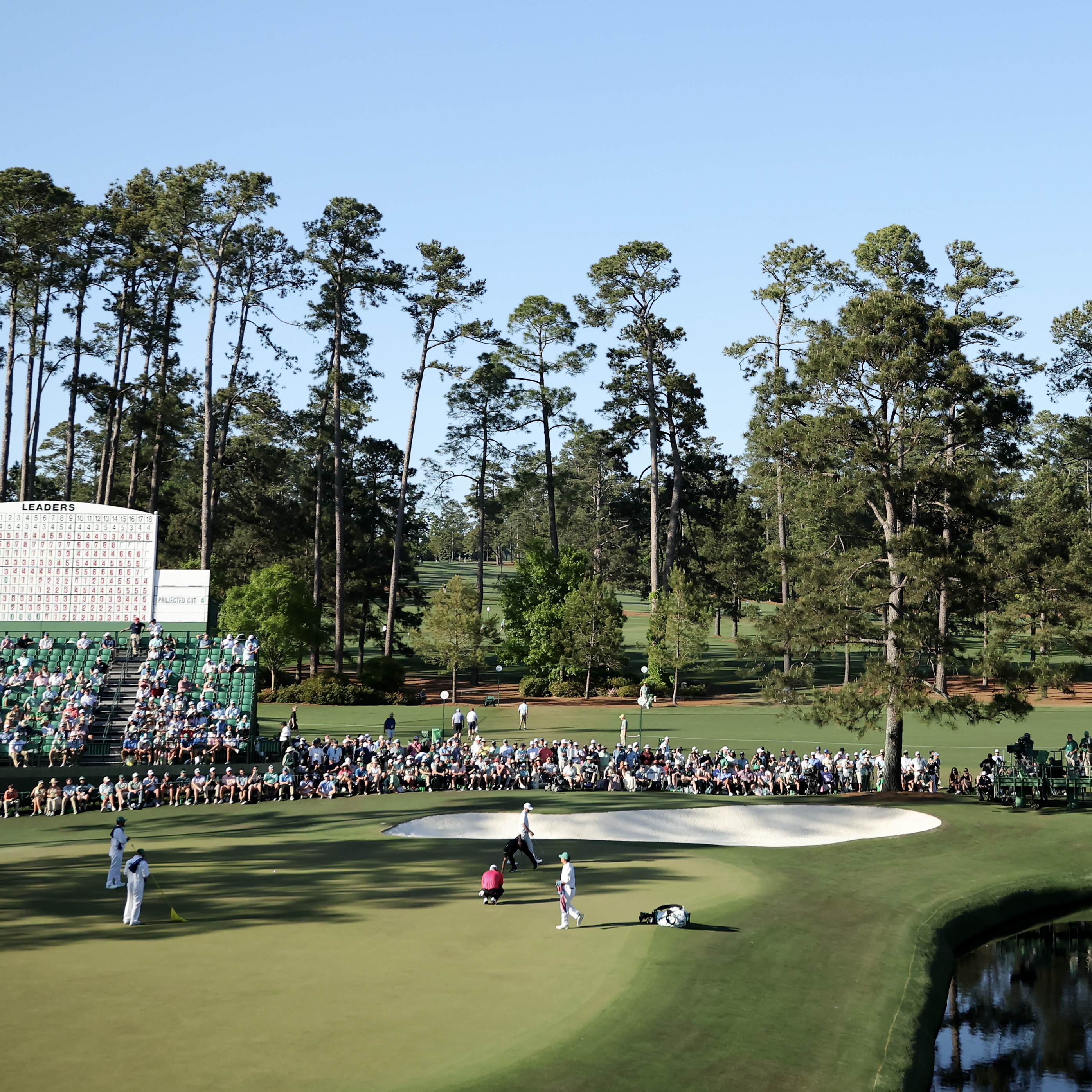 The Masters tournament runs annually at the Augusta National Golf Club.