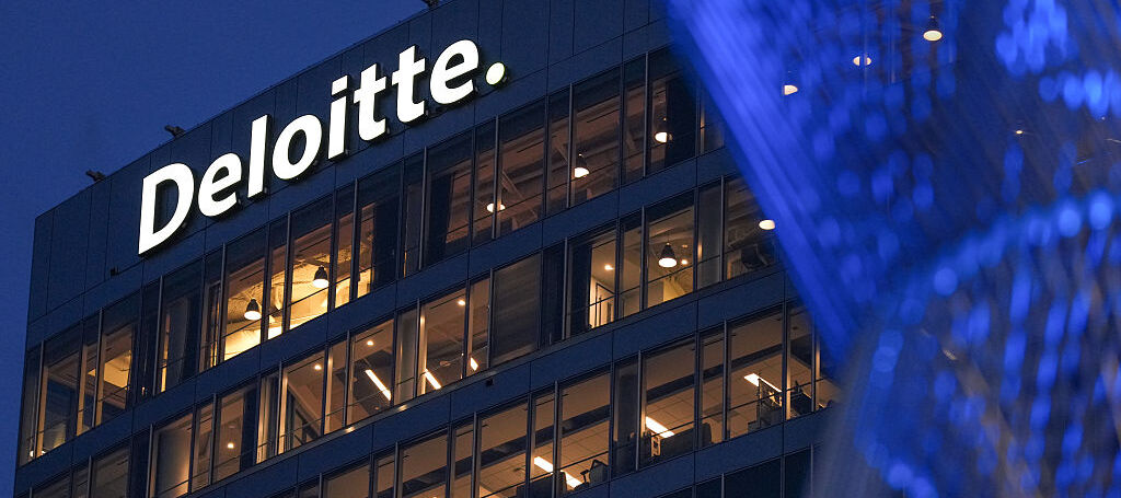 A photo of the professional services company Deloitte at the Washington, D.C. regional office