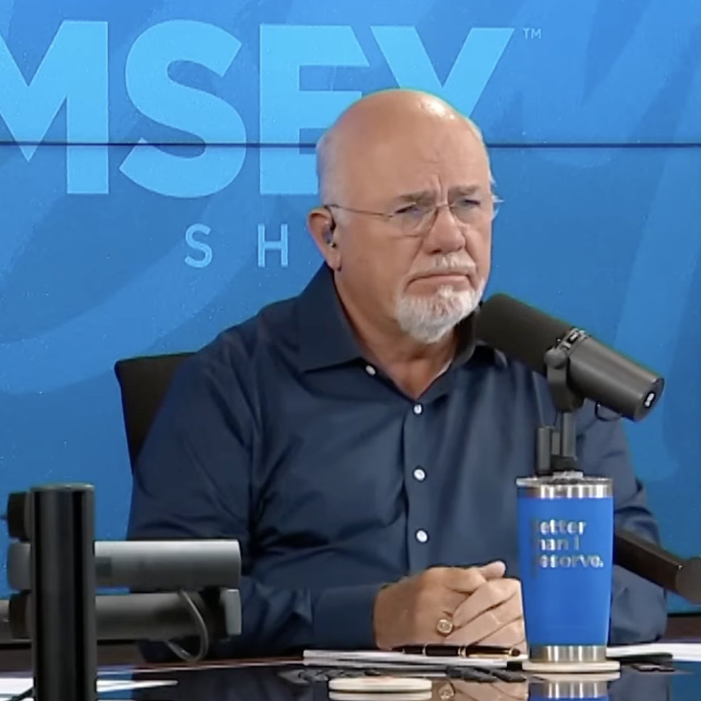Dave Ramsey and co-host Dr. John Deloney respond to a listener's call