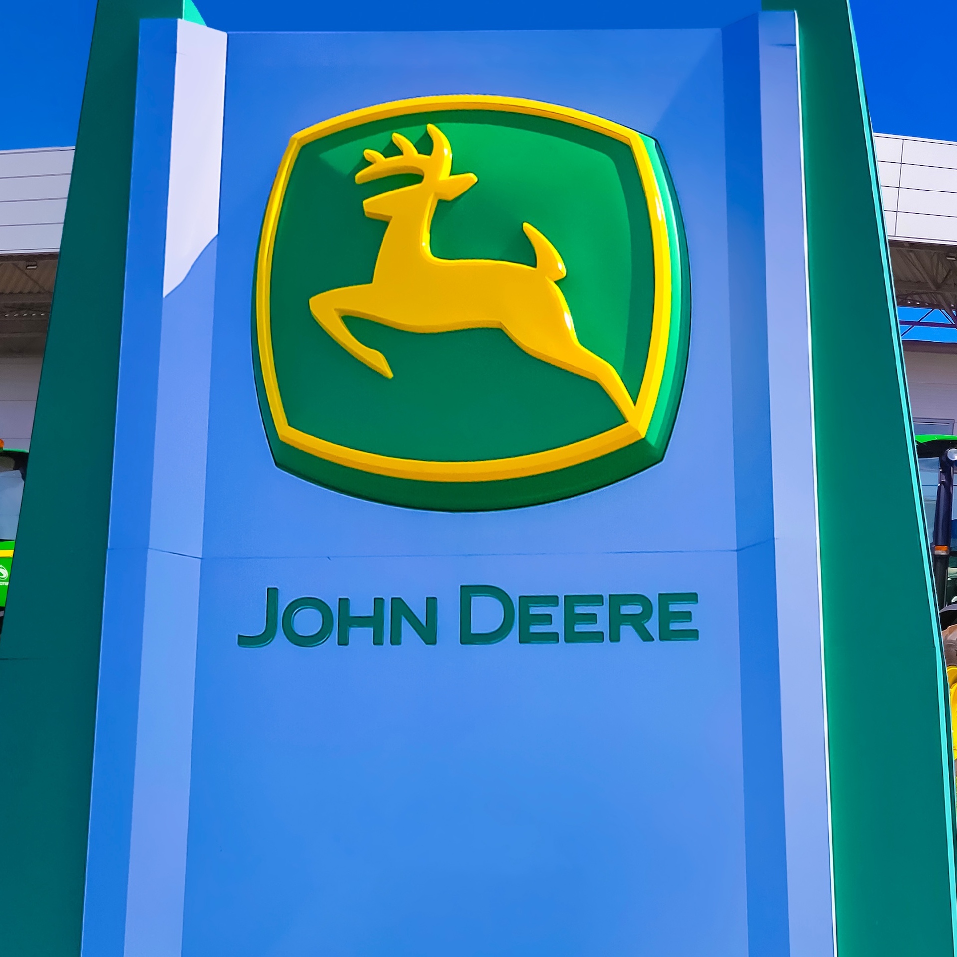 Tractors at a John Deer store.