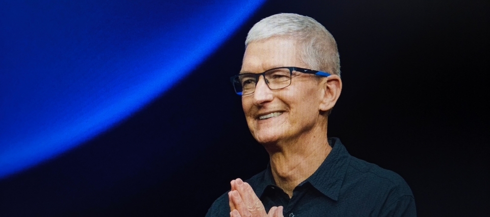 A photo of Apple CEO Tim Cook