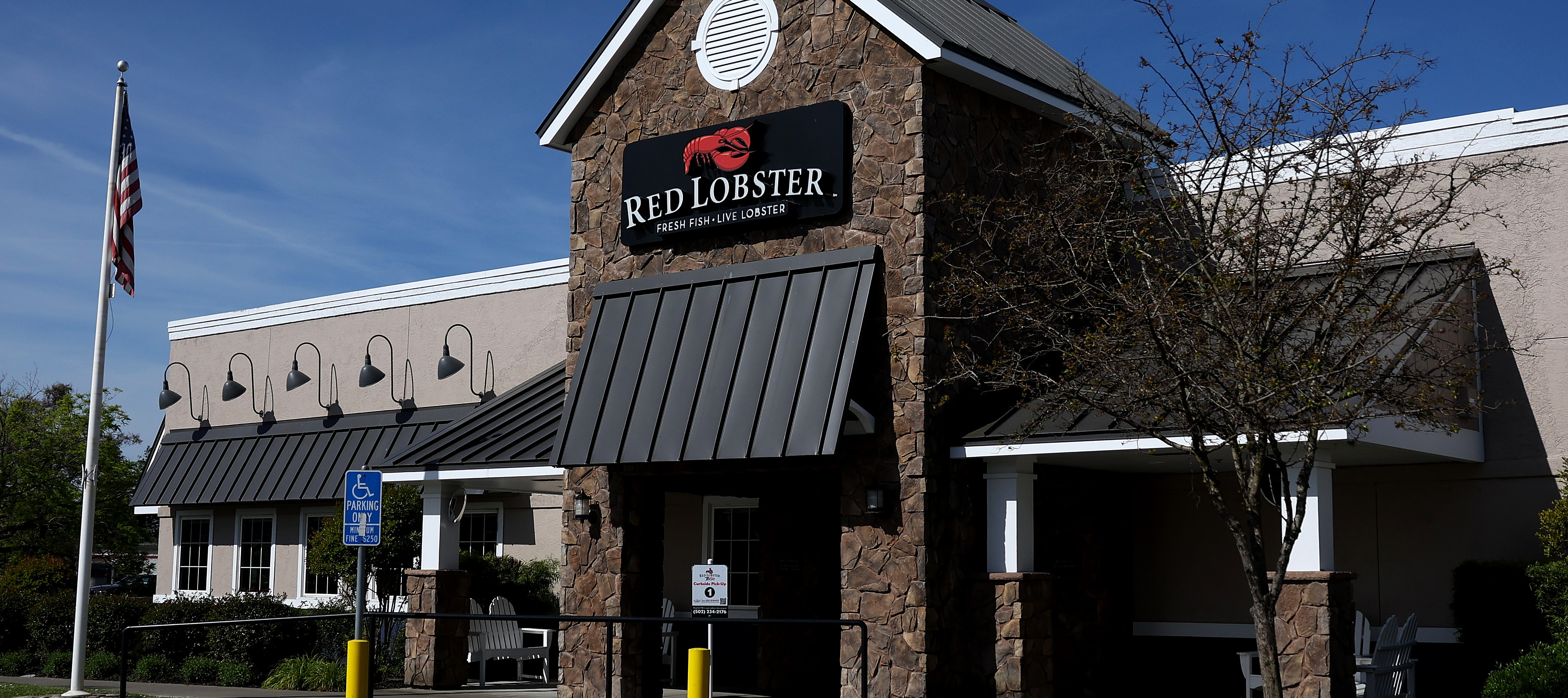 A Red Lobster restaurant in Rohnert Park, California.