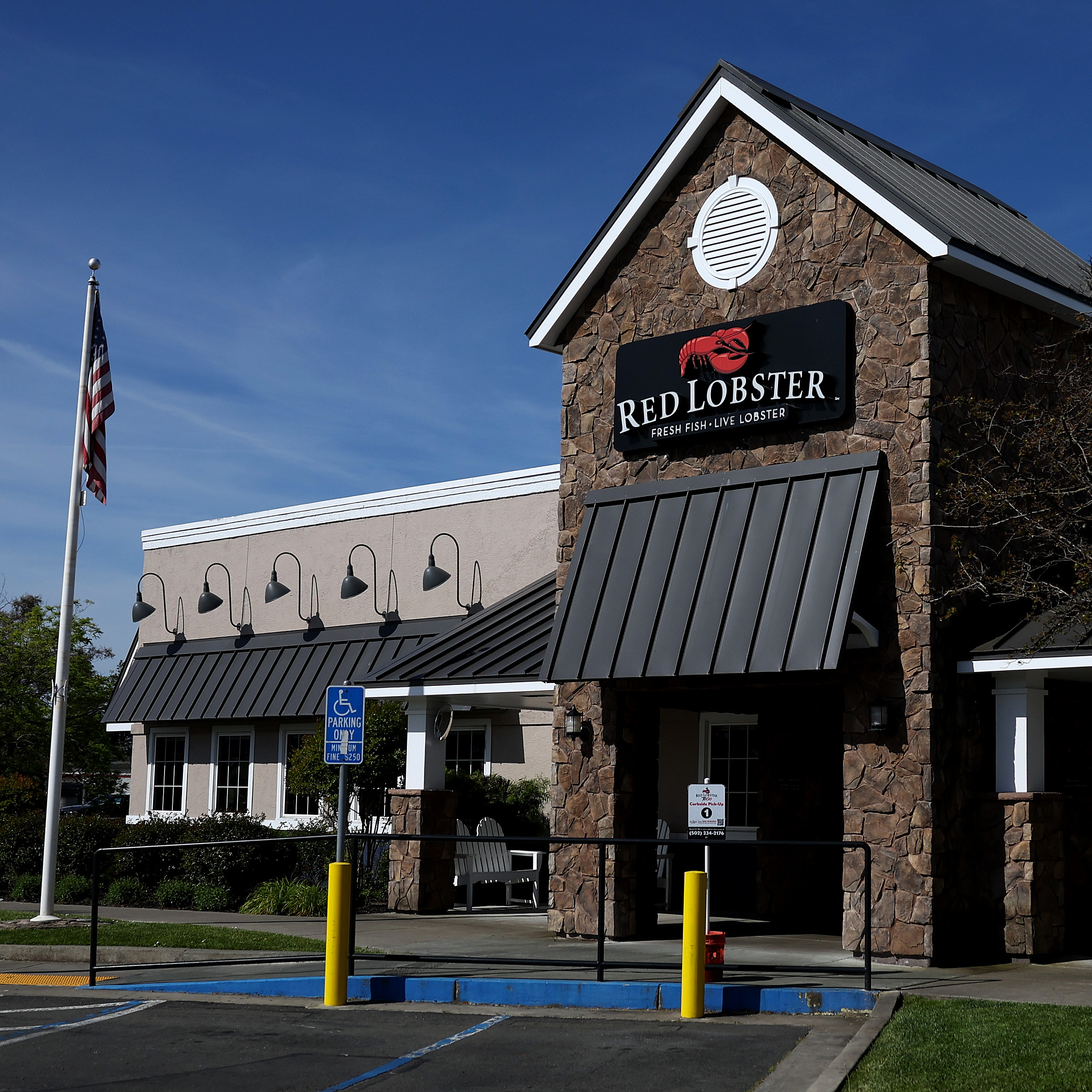 A Red Lobster restaurant in Rohnert Park, California.
