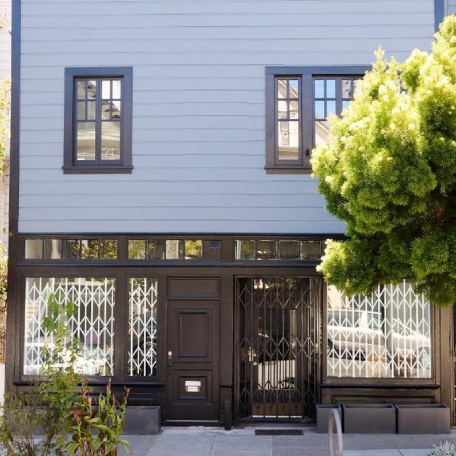 A composite image of Greg Brockman and his former residence, now for sale.