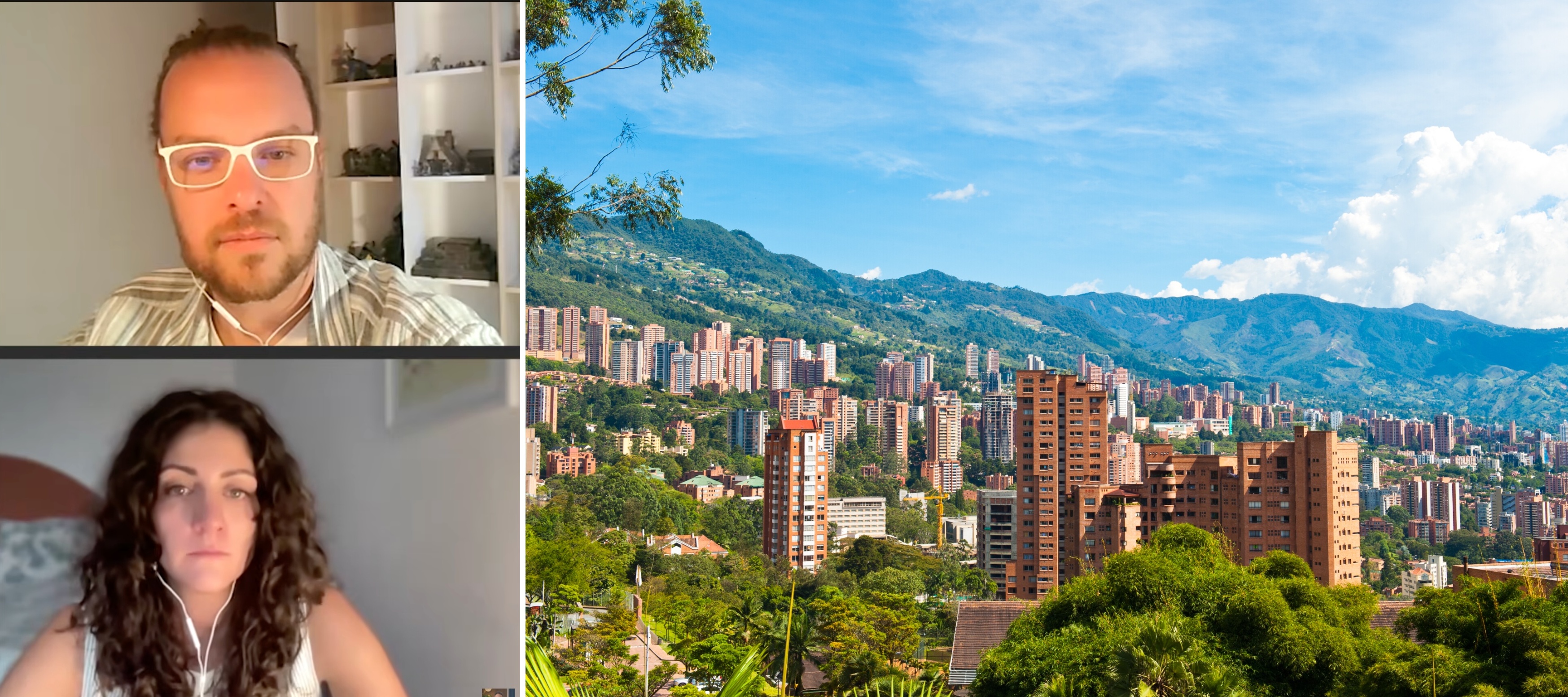 Liza and Bradford, a couple featured on the I Will Teach You To Be Rich podcast, feel trapped in Medellin, Colombia.