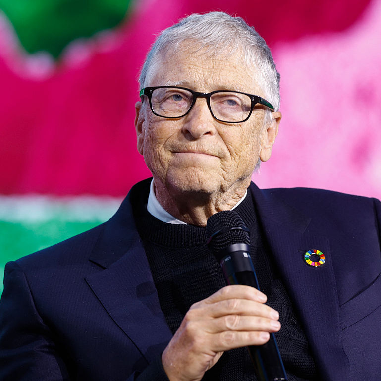 Photo of Bill Gates at a charitable function