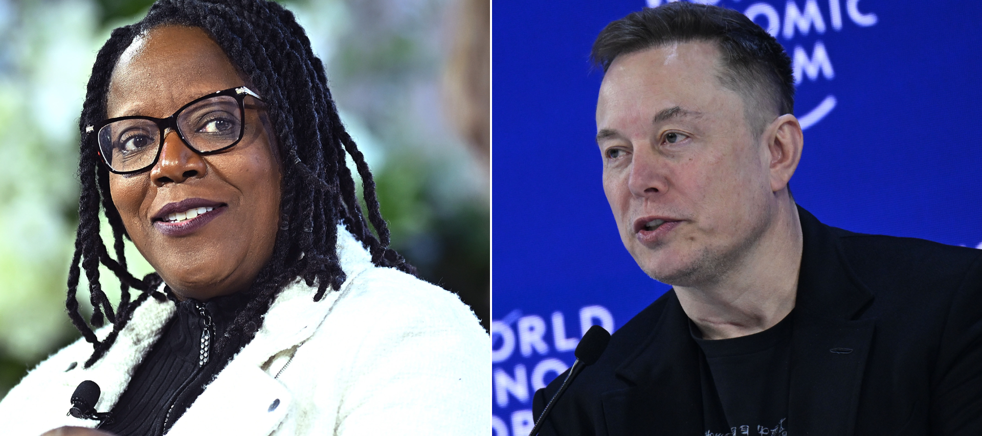 Valerie Capers Workman and Elon Musk.