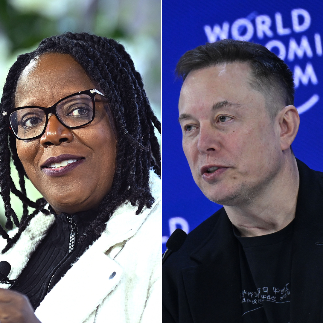 Valerie Capers Workman and Elon Musk.