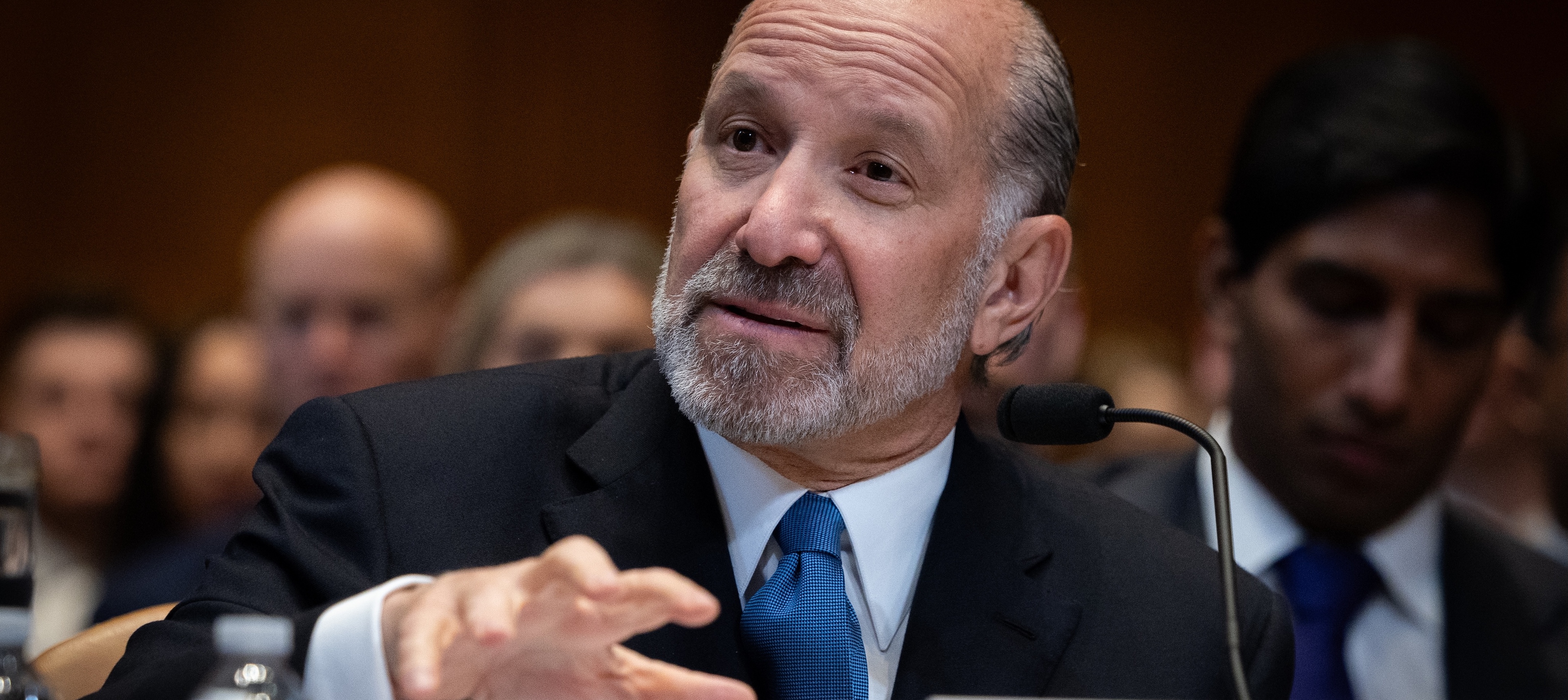 U.S. Secretary of Commerce Howard Lutnick appears before the Senate Appropriations Committee.