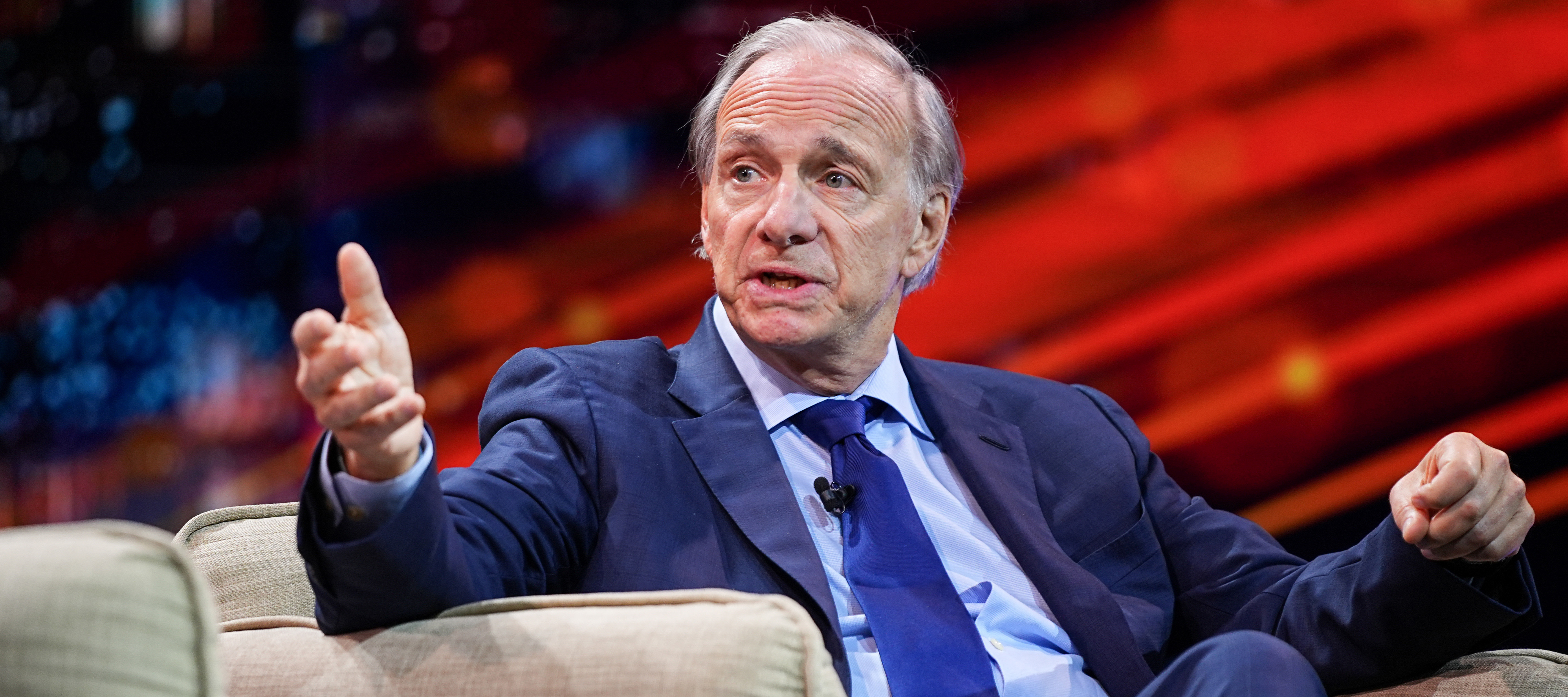 Ray Dalio speaks at the Fortune Global Forum Riyadh 2025 in Riyadh, Saudi Arabia.
