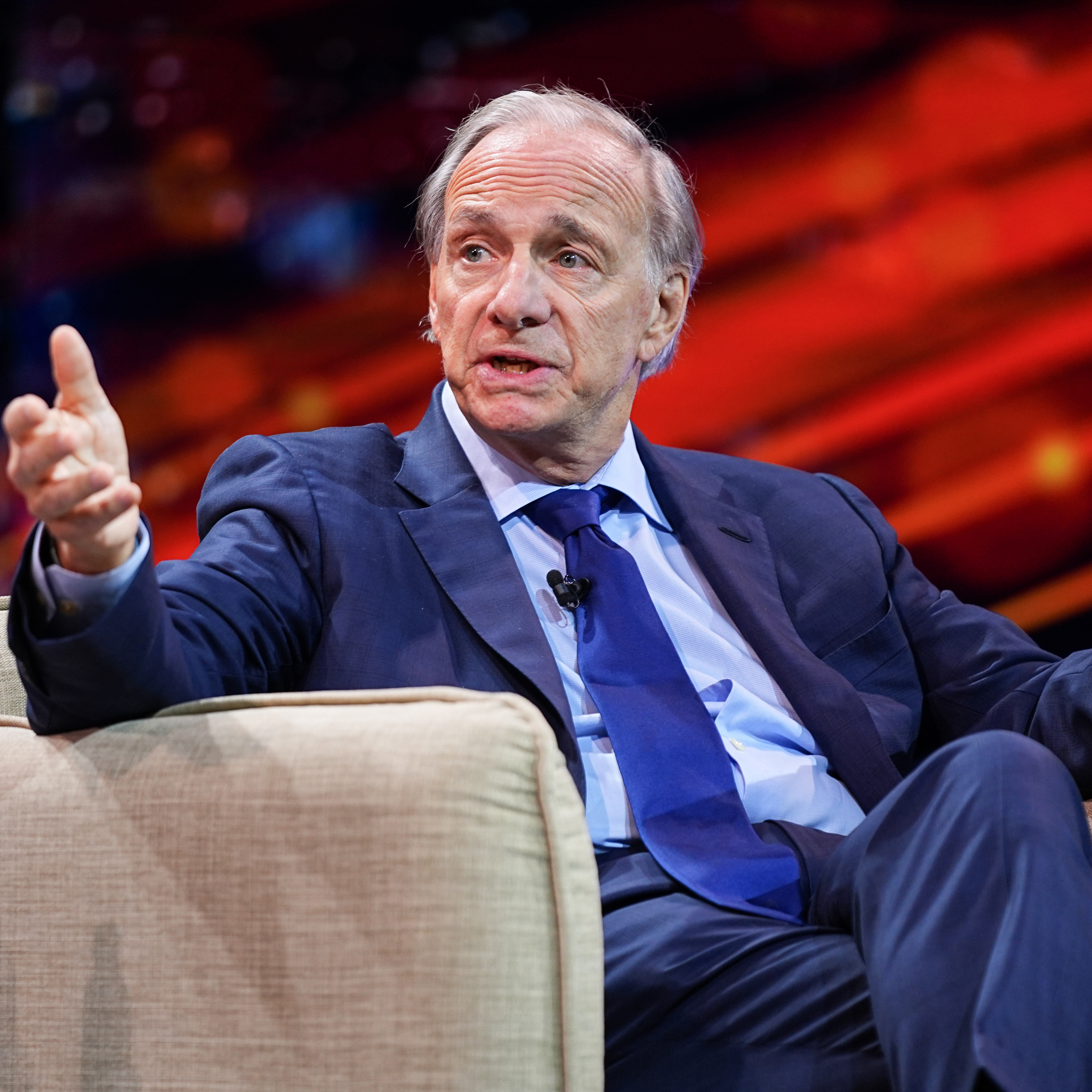 Ray Dalio speaks at the Fortune Global Forum Riyadh 2025 in Riyadh, Saudi Arabia.