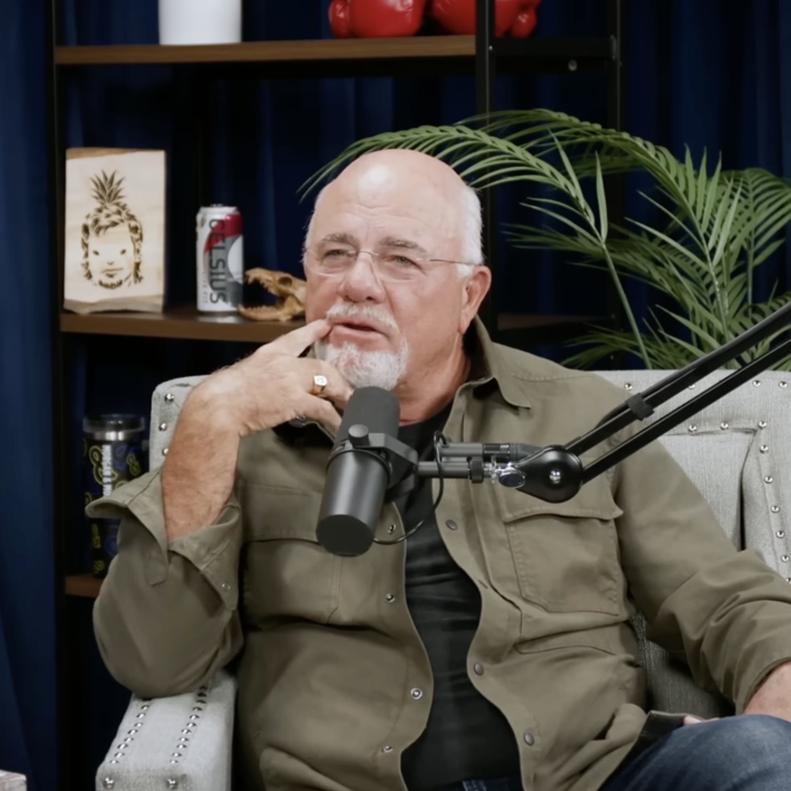 Dave Ramsey speaks on Theo Von's podcast