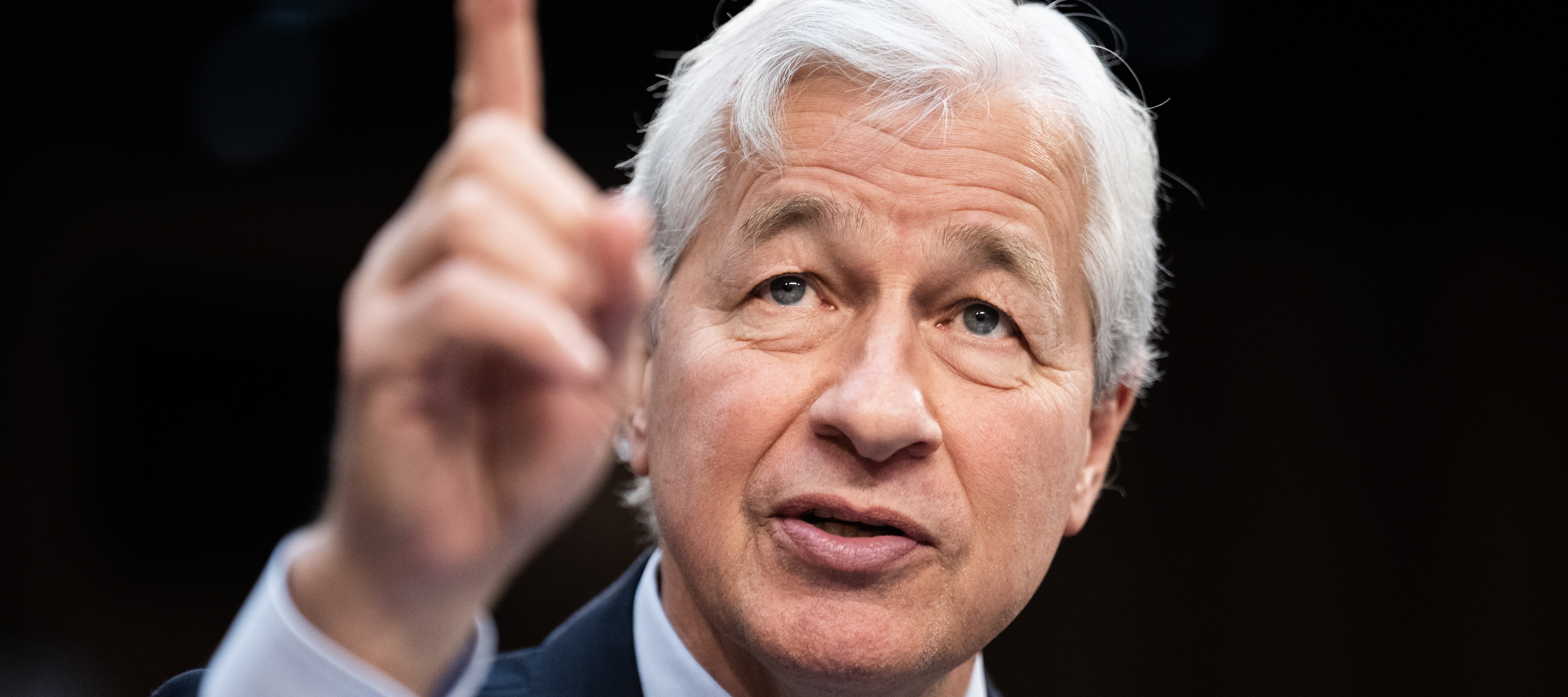 JPMorgan Chase CEO Jamie Dimon, seen here at the Senate Banking, Housing, and Urban Affairs Committee, recently warned of a coming bond crisis.
