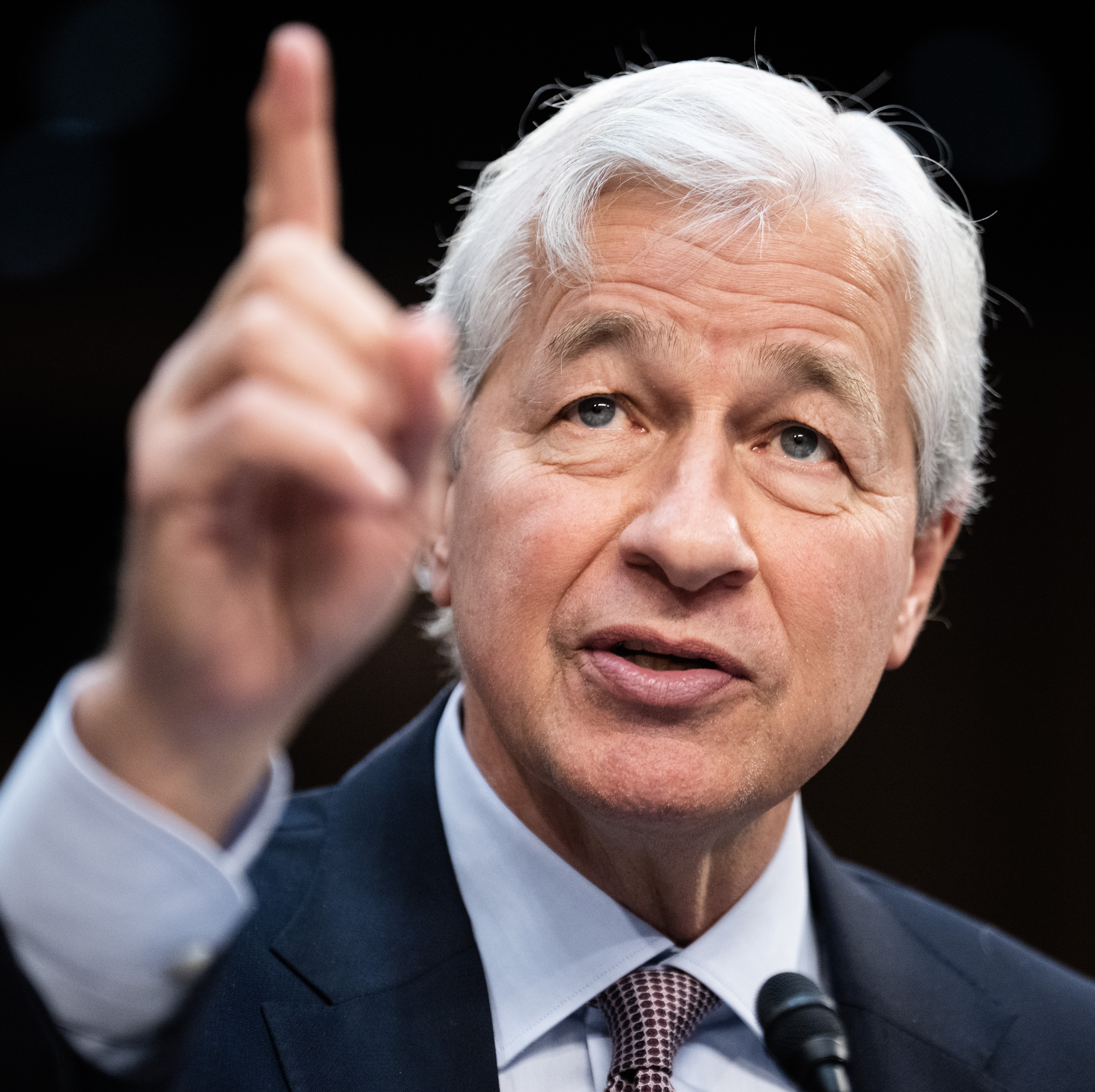 JPMorgan Chase CEO Jamie Dimon, seen here at the Senate Banking, Housing, and Urban Affairs Committee, recently warned of a coming bond crisis.