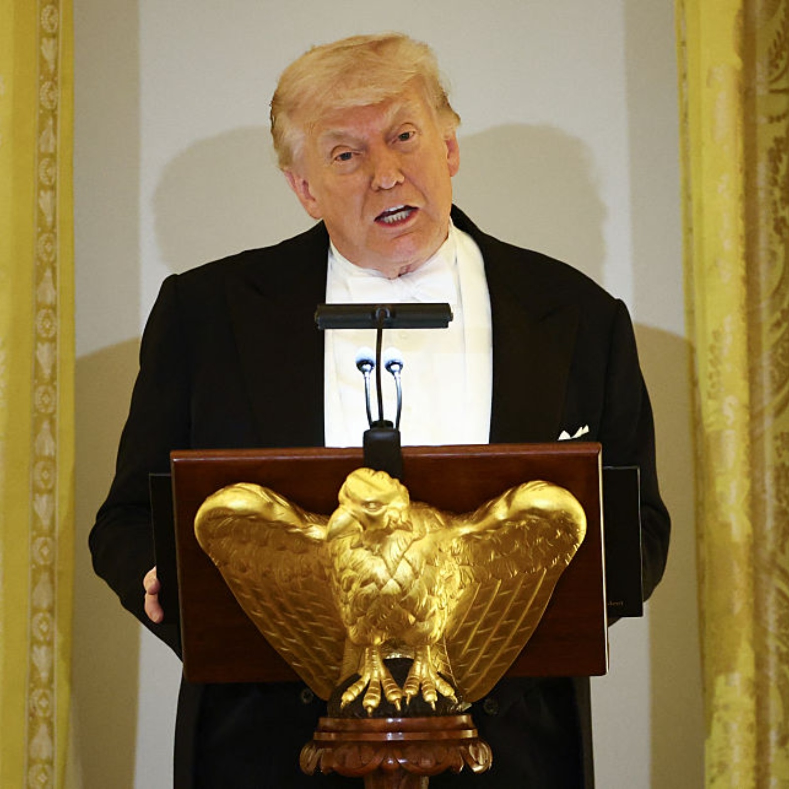 Photo of Trump and a U.S. passport