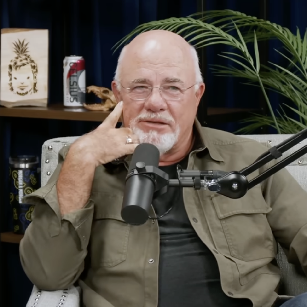 Dave Ramsey speaking to Theo Von on his podcast