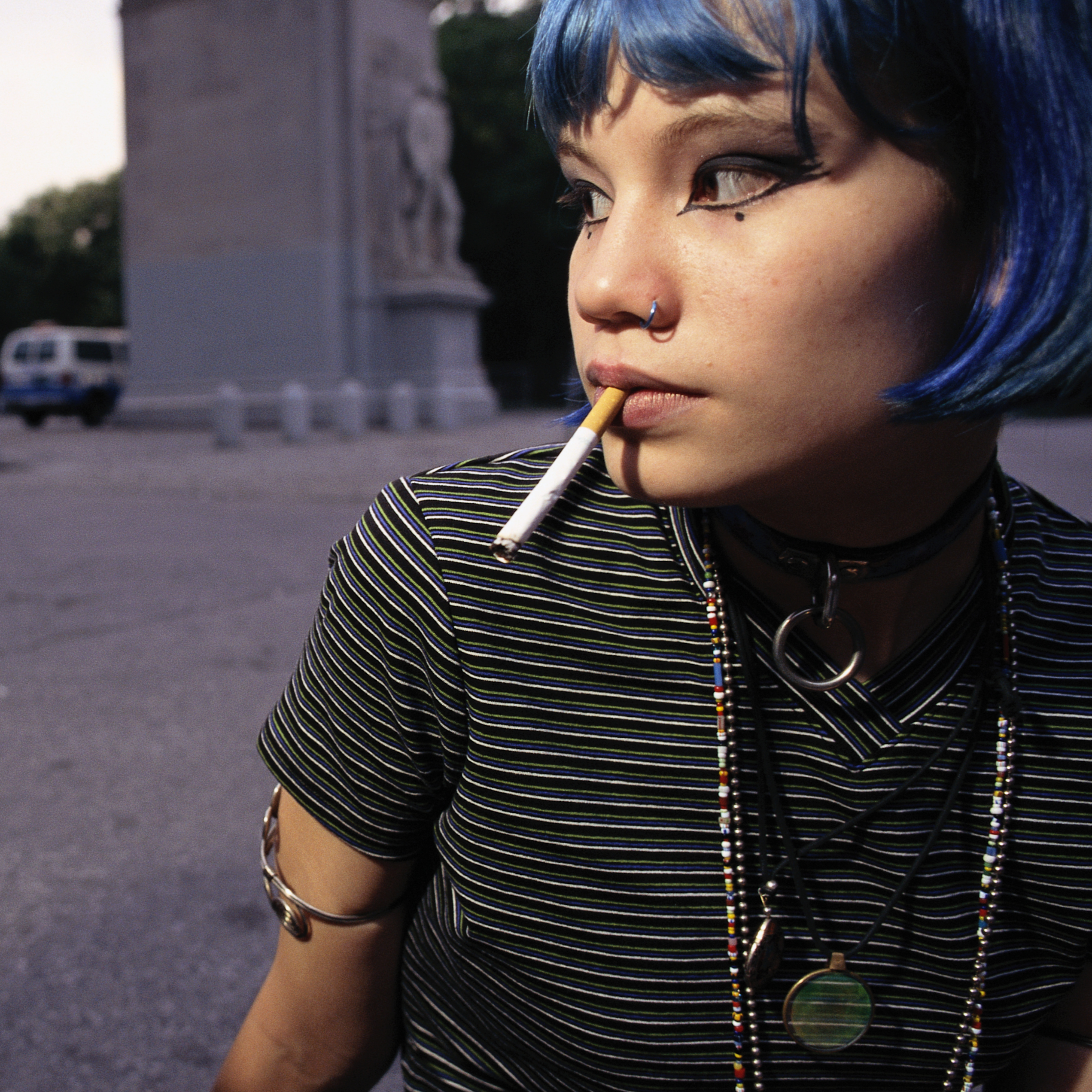 Smoking cigarettes can compromise your health in the future. But if you don't feel like you have a future, who cares?