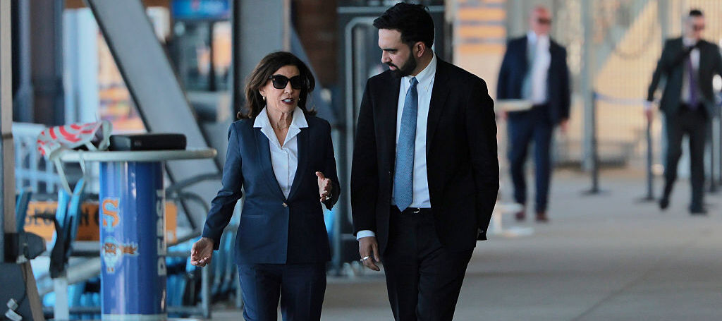 Gov. Kathy Hochul and New York Mayor Zohran Mamdani