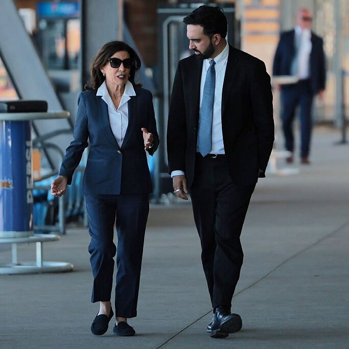 Gov. Kathy Hochul and New York Mayor Zohran Mamdani