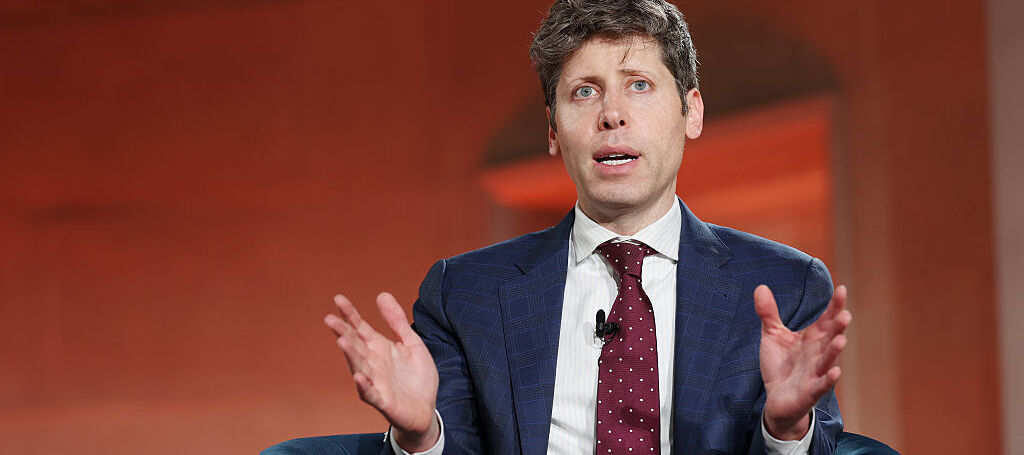 A photo of OpenAI CEO Sam Altman