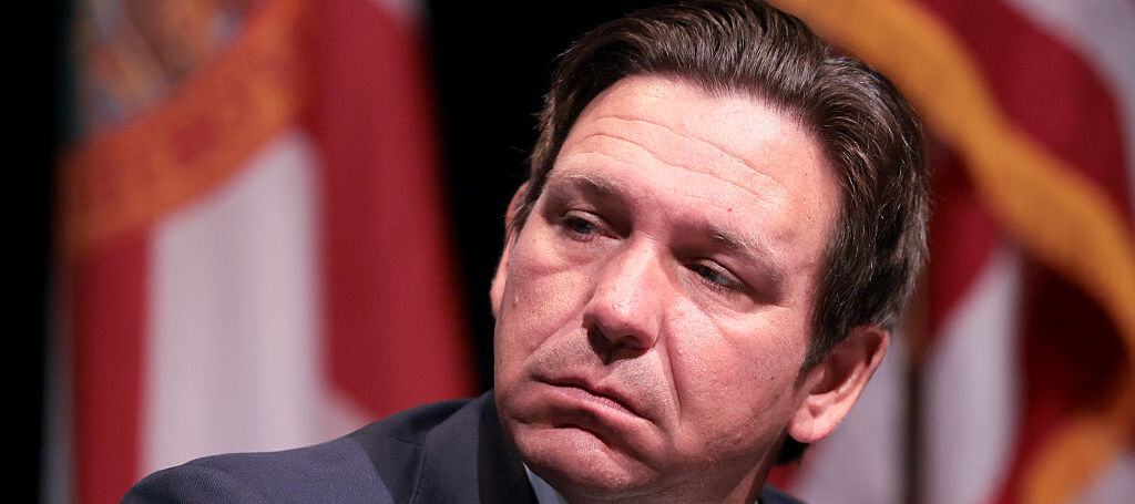 A photo of Florida Governor Ron DeSantis
