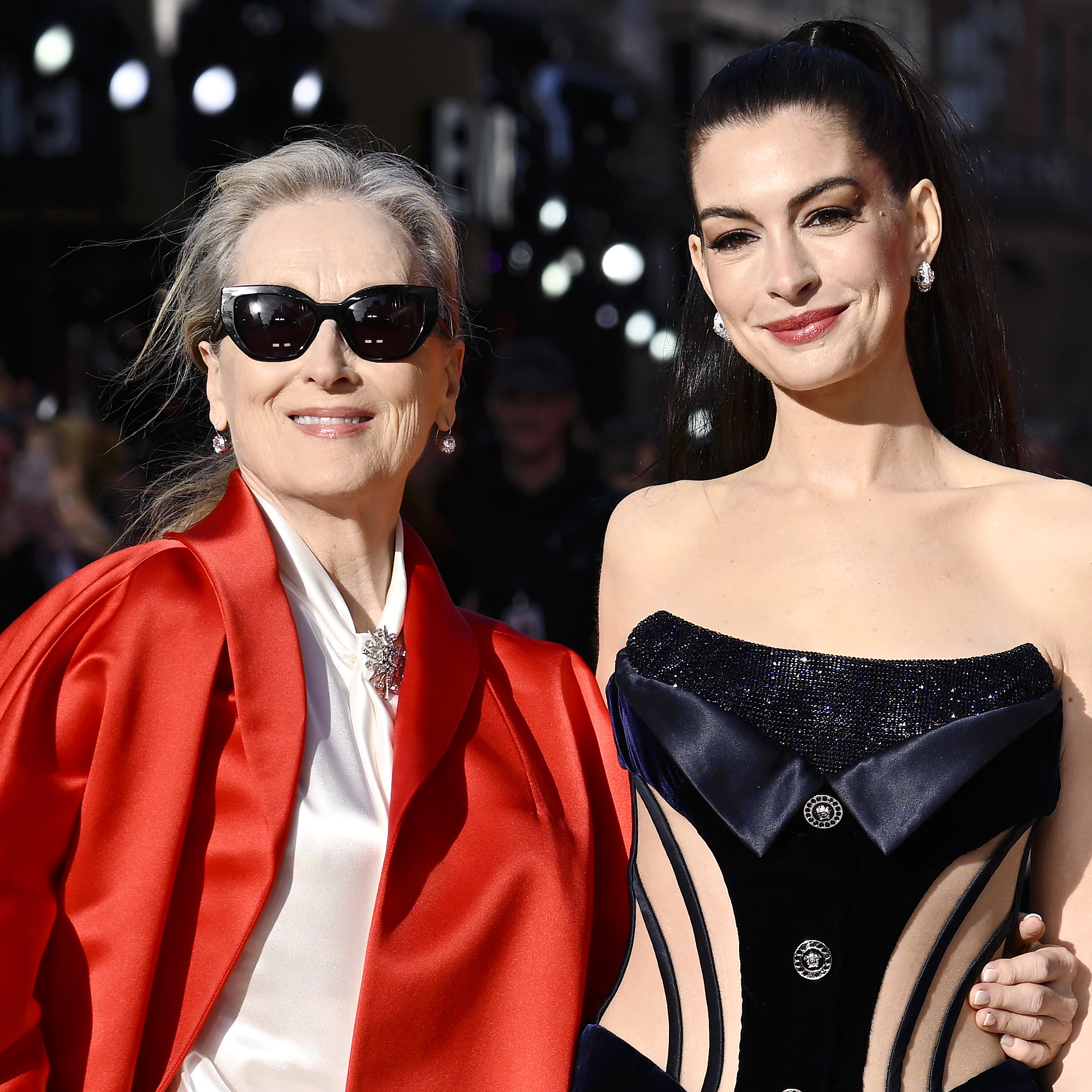Meryl Streep, Anne Hathaway, Stanley Tucci and Emily Blunt attend "The Devil Wears Prada 2" European Premiere in London, England.