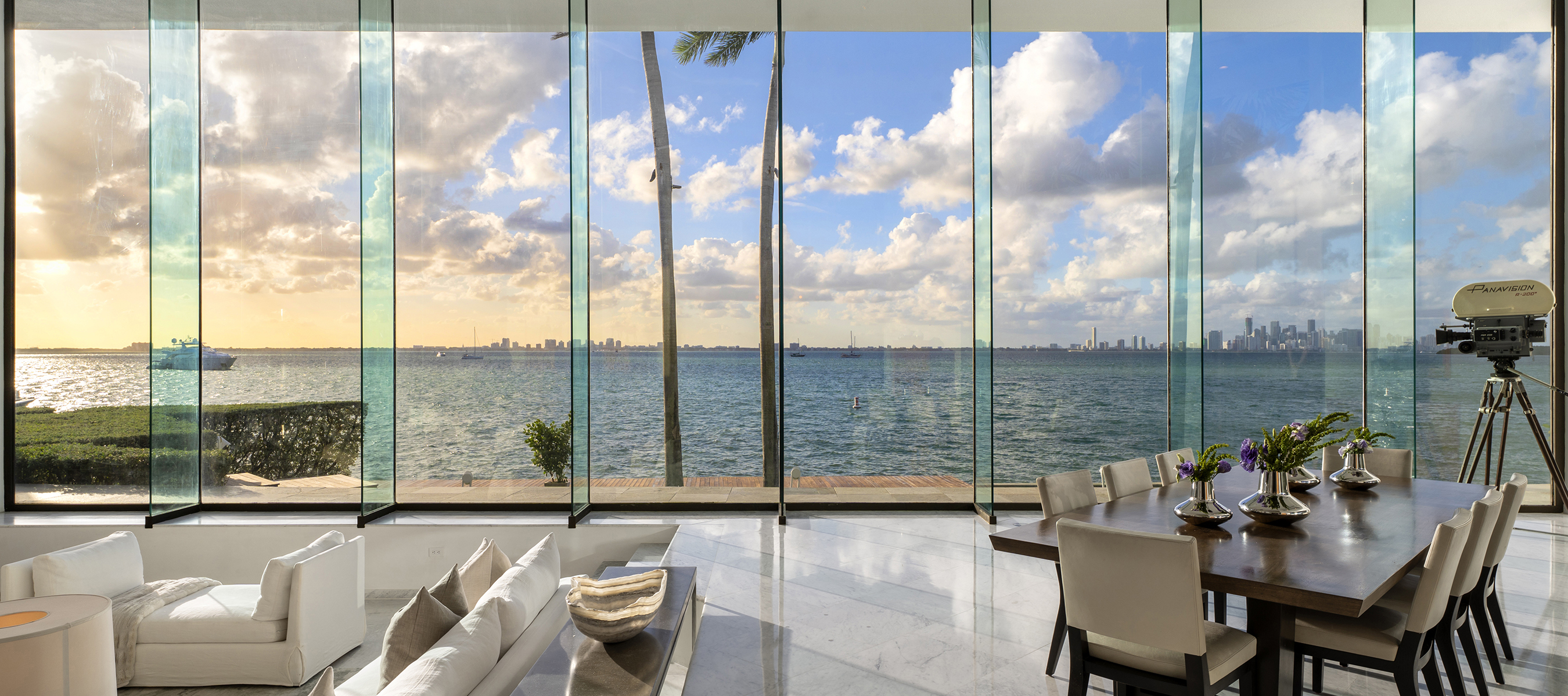 Iconic view from 485 W Matheson Dr in Key Biscayne, FL.