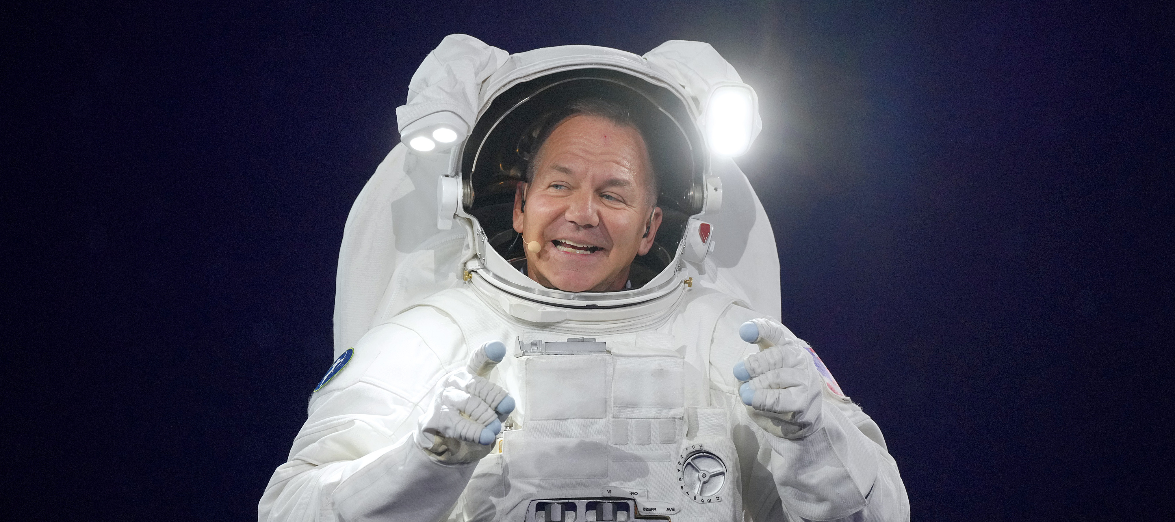 Paul Tudor Jones speaks onstage during the Robin Hood Benefit 2022.