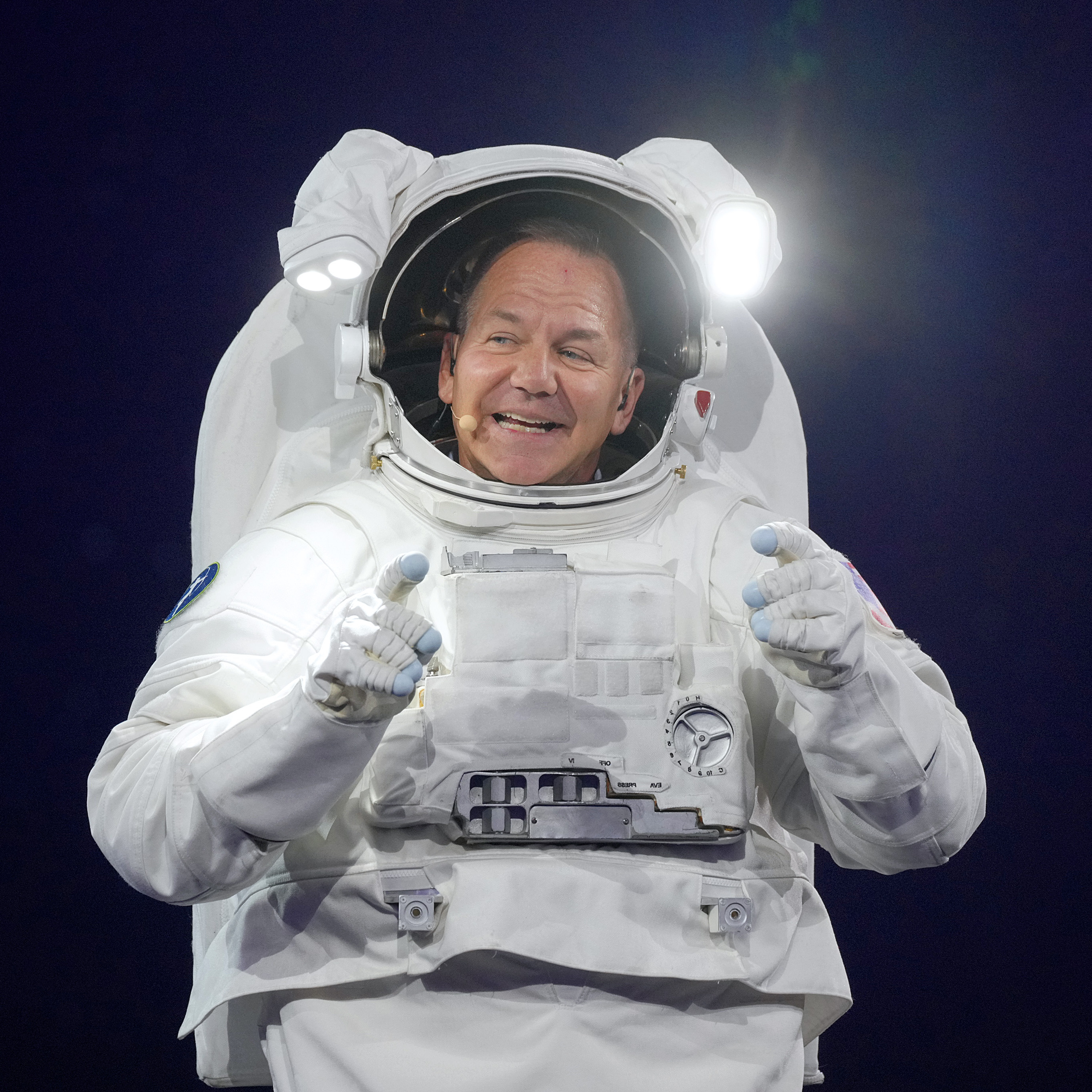 Paul Tudor Jones speaks onstage during the Robin Hood Benefit 2022.