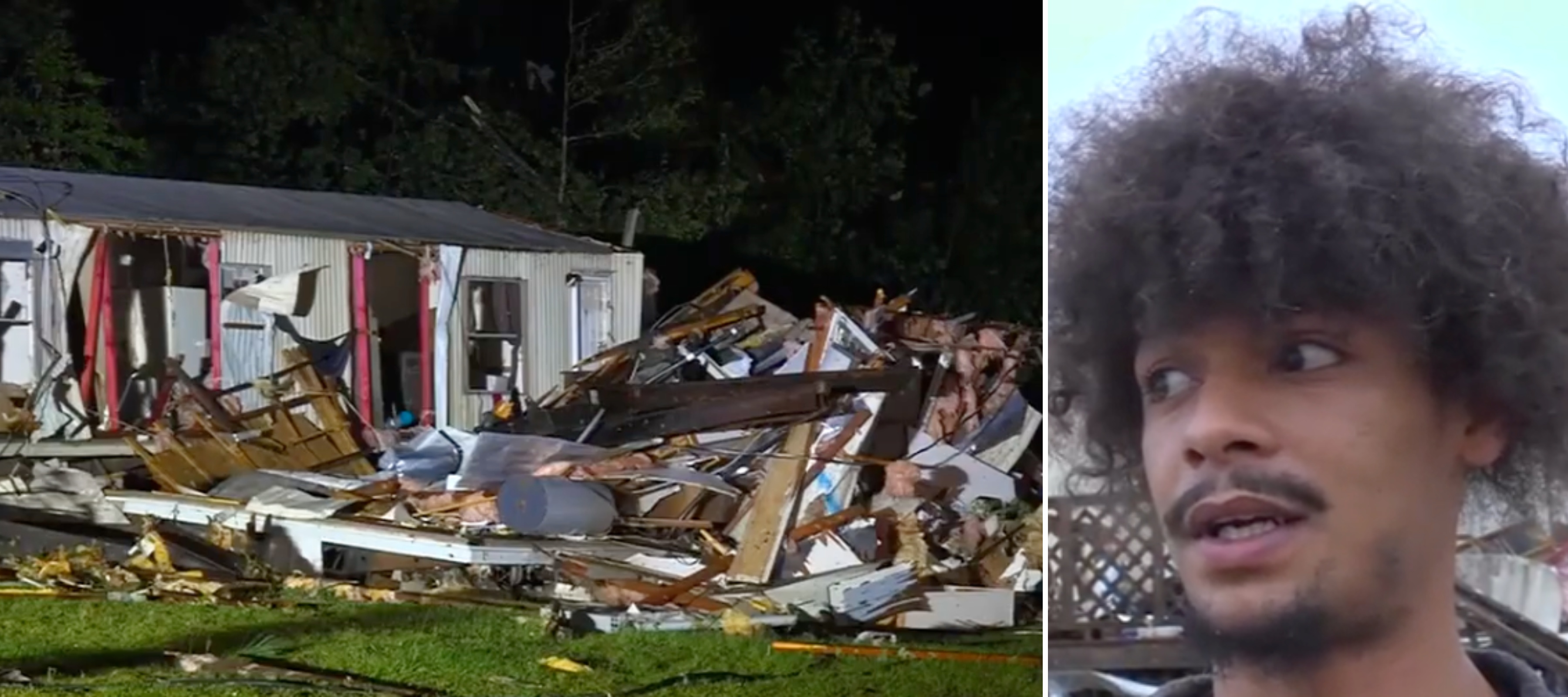 Dwayne Donaldson shares his feelings with WLBT3 after losing his home to tornado.