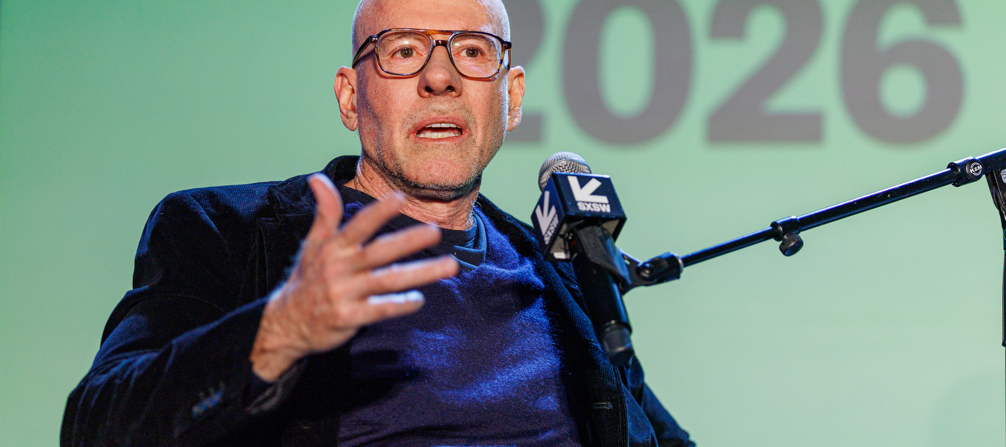 Scott Galloway speaks at an event.