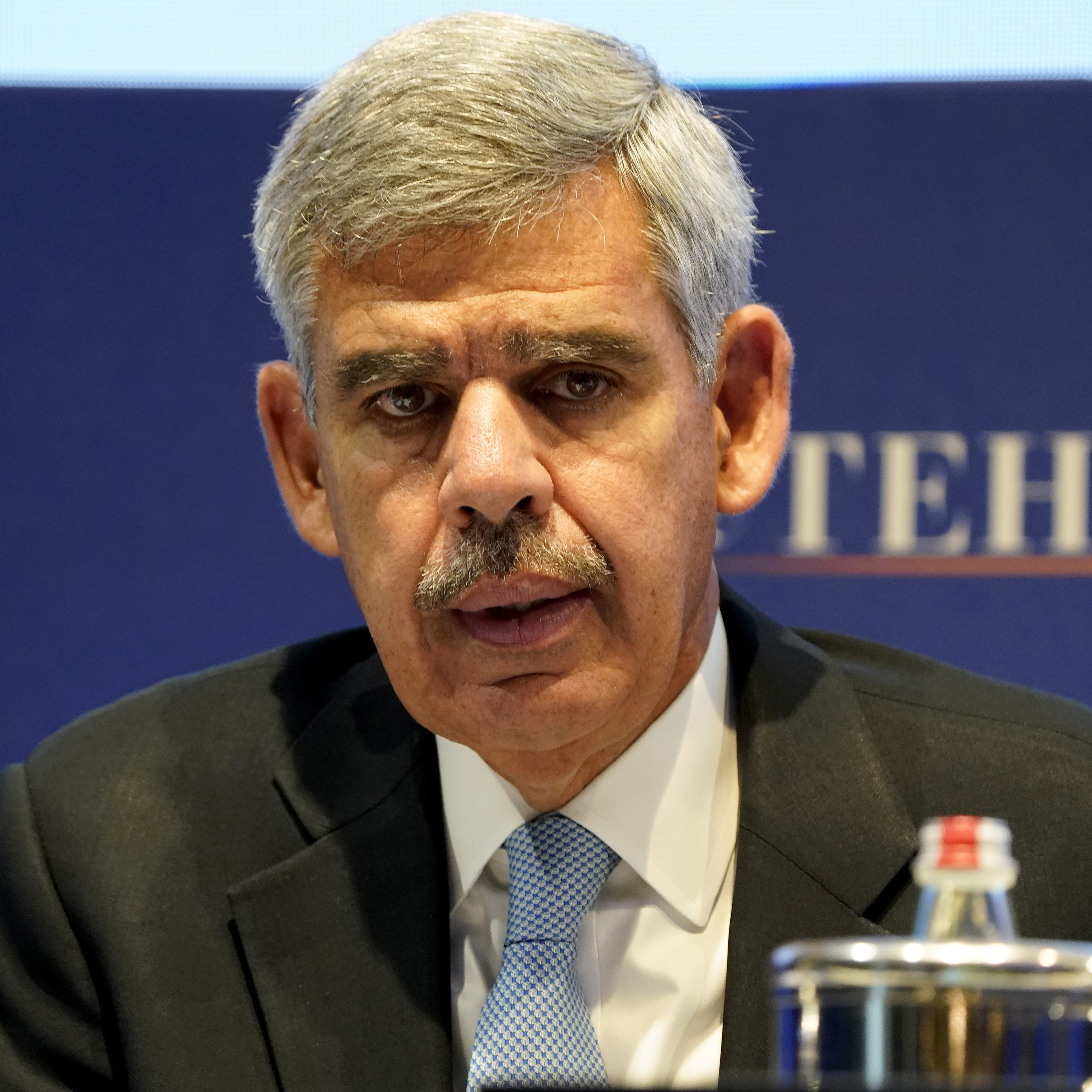 Mohamed Aly El-Erian attends a 2023 event in Italy.