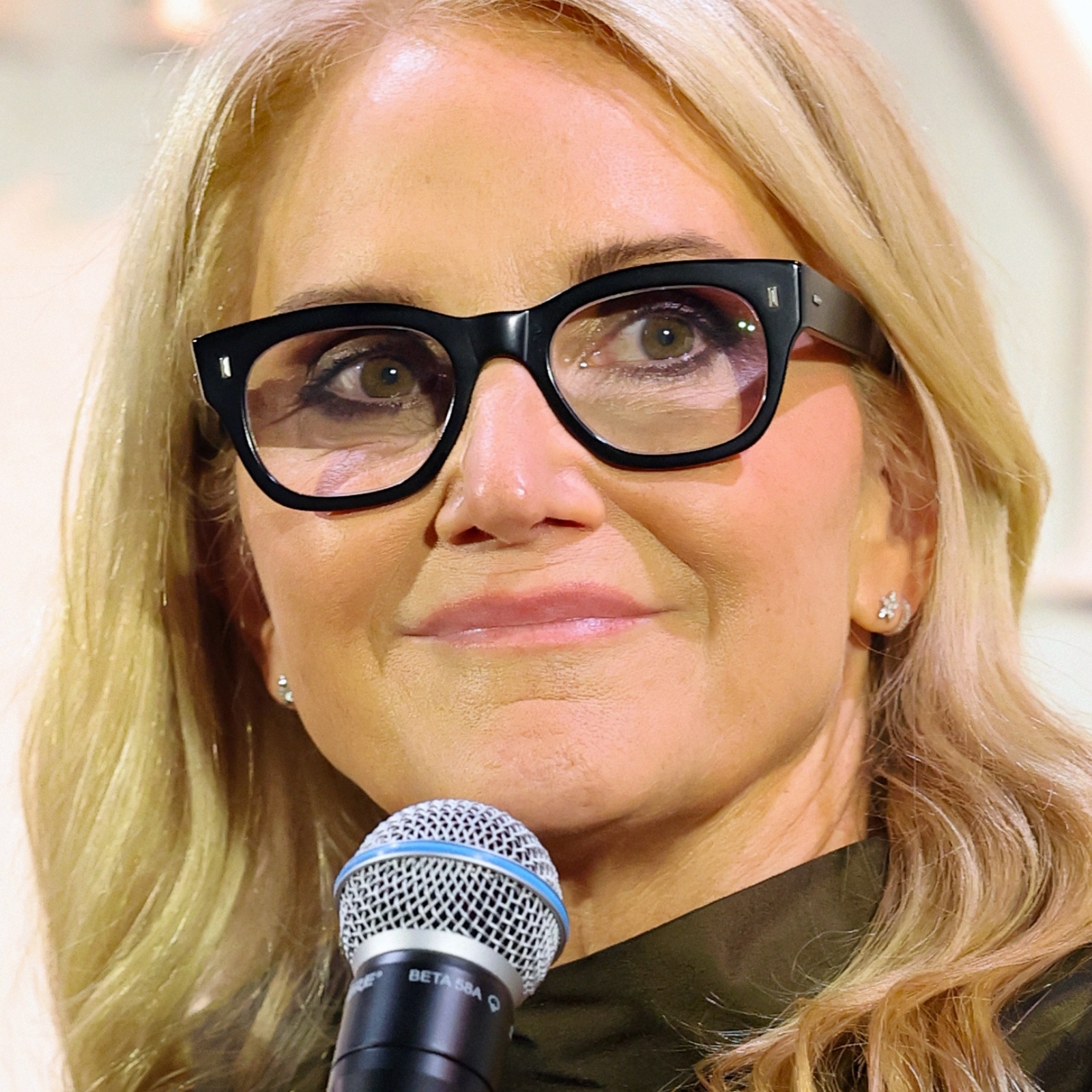 Mel Robbins, seen here at the 2026 TIME Women of the Year Leadership Forum, has responded to backlash on her sponsored Instagram post.