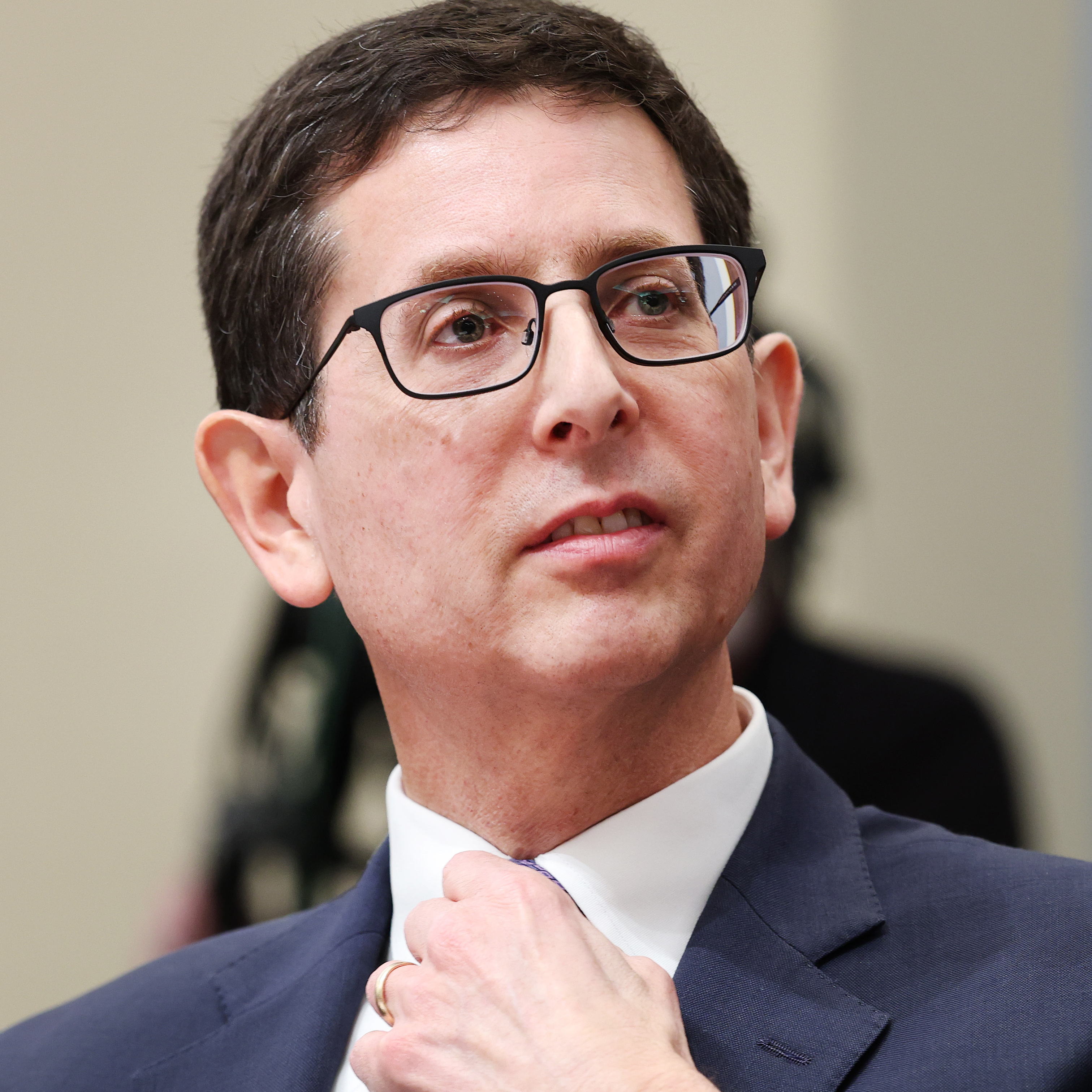Congressional Budget Office Director Phillip Swagel speaks before the House Budget Committee on Capitol Hill.