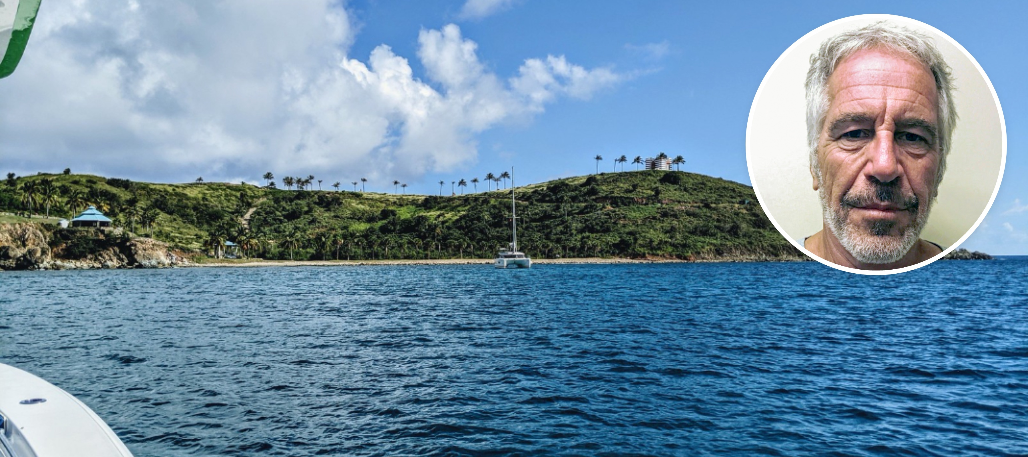 One of the islands that once belonged to Jeffrey Epstein.