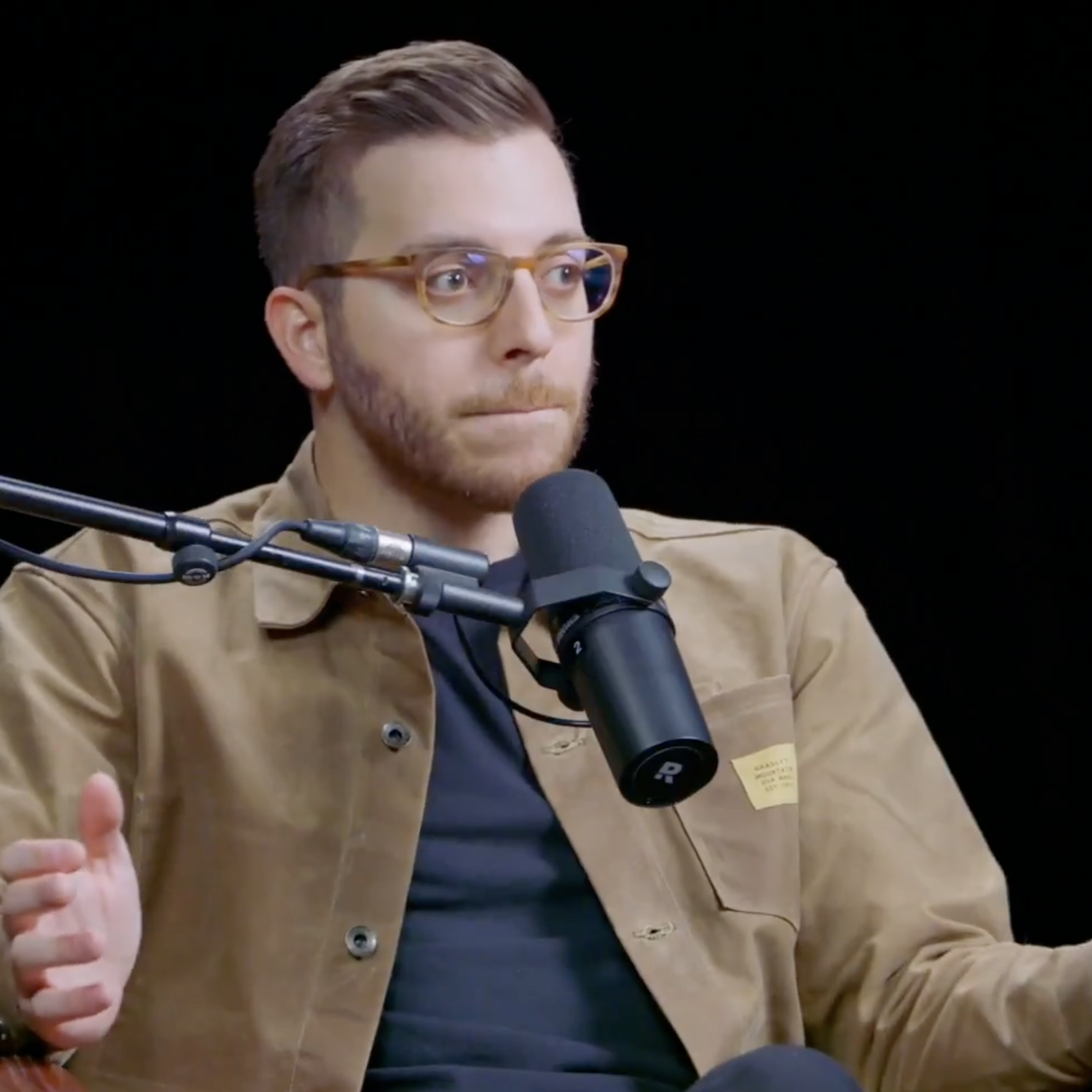 George Kamel appears on a recent episode of The Iced Coffee Hour podcast.