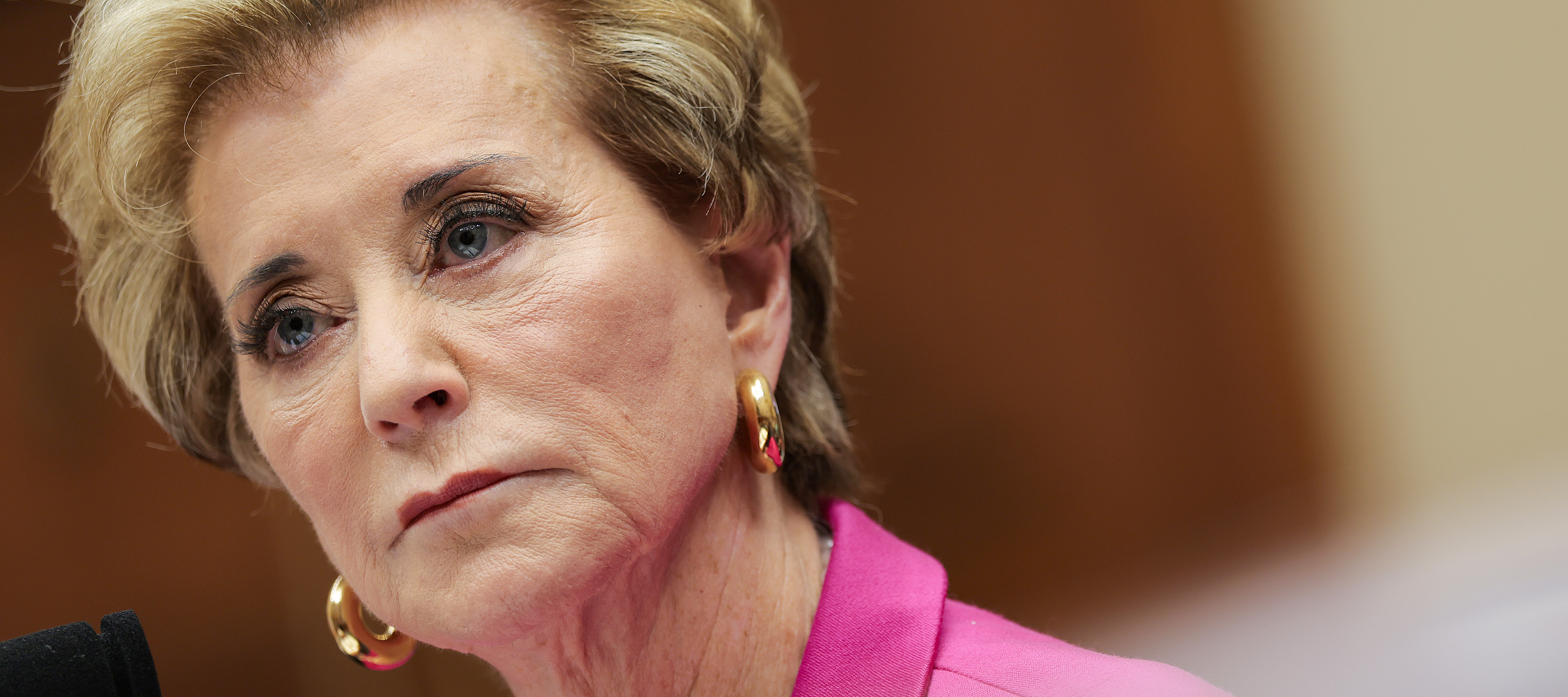 U.S. Secretary of Education Linda McMahon testifies before the House Committee on Education and Workforce at the Rayburn House Office Building.
