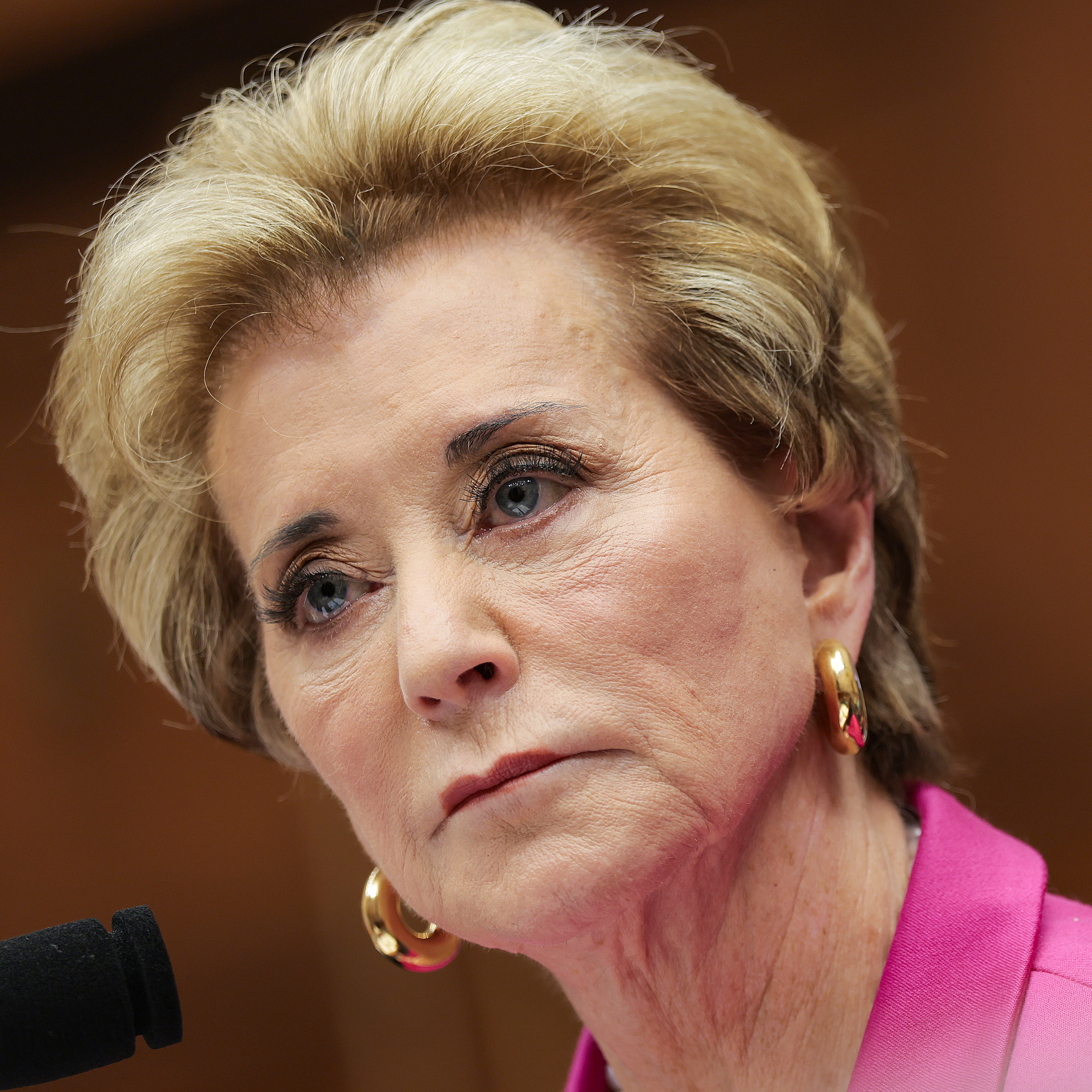 U.S. Secretary of Education Linda McMahon testifies before the House Committee on Education and Workforce at the Rayburn House Office Building.