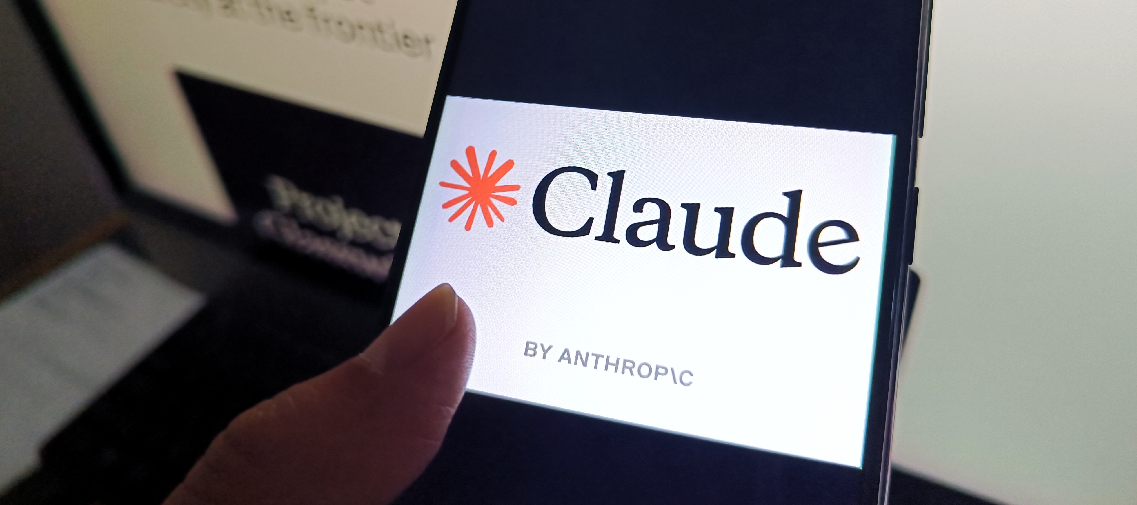 Claude app displayed on smartphone
