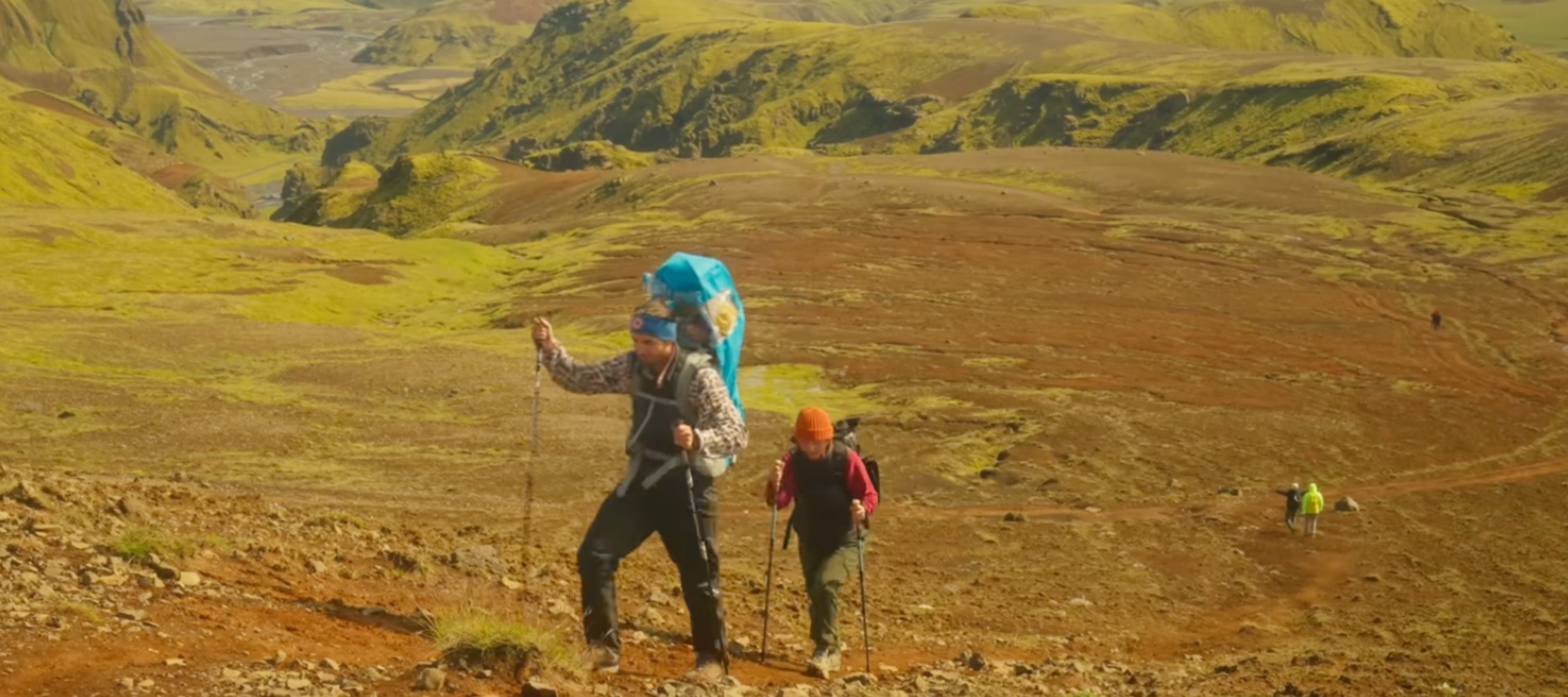 Photo of YouTuber Stephen Antonioni hiking with family