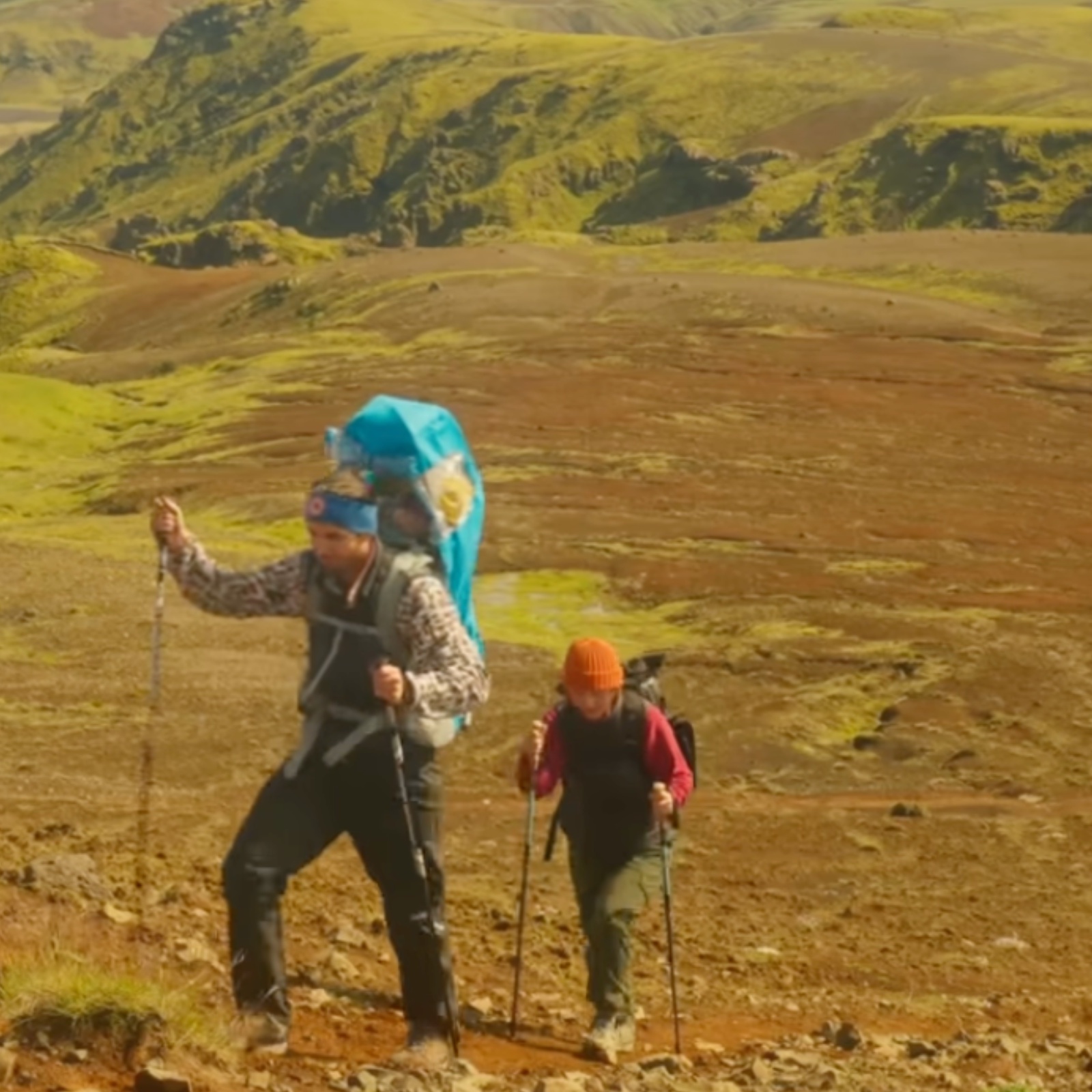 Photo of YouTuber Stephen Antonioni hiking with family