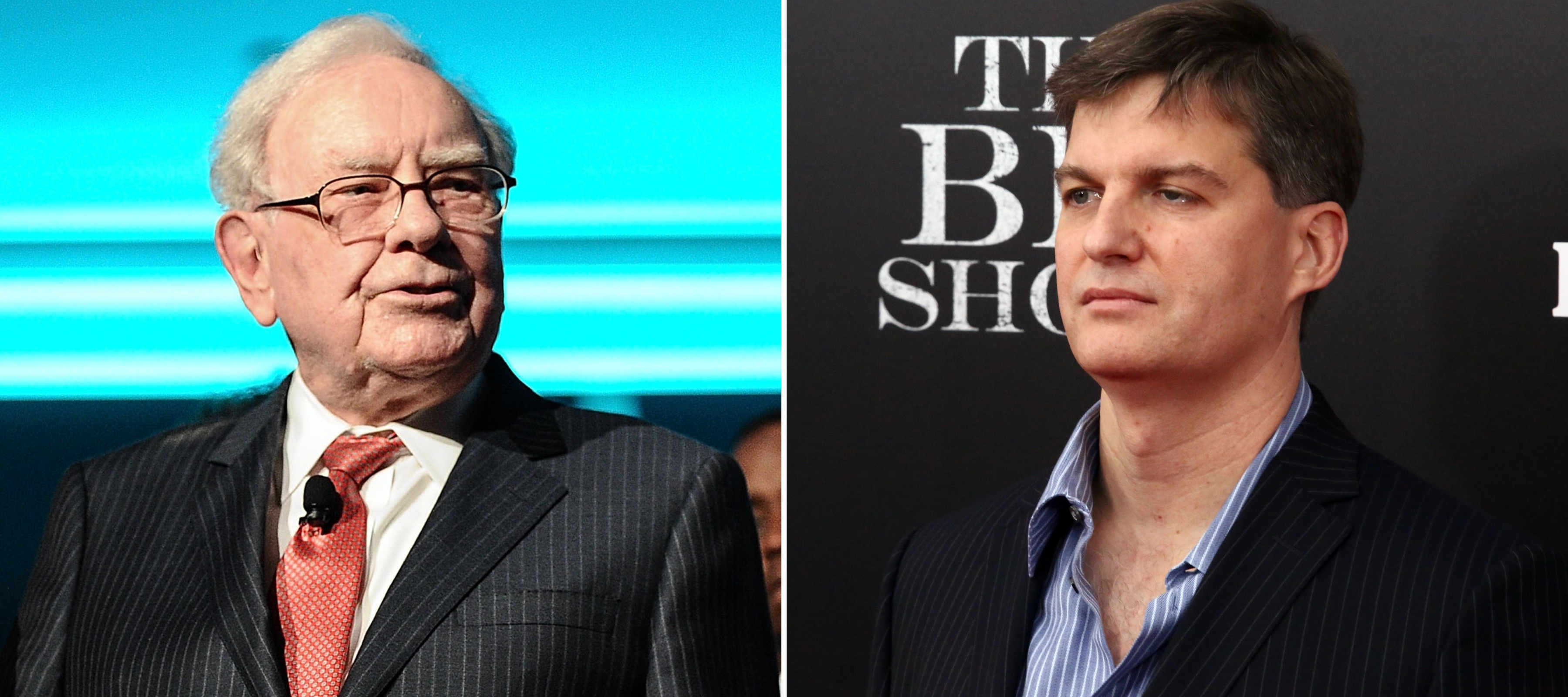 Warren Buffett and Michael Burry.