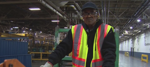 Arthur Porter, an 87-year-old Ford Motor Company employee
