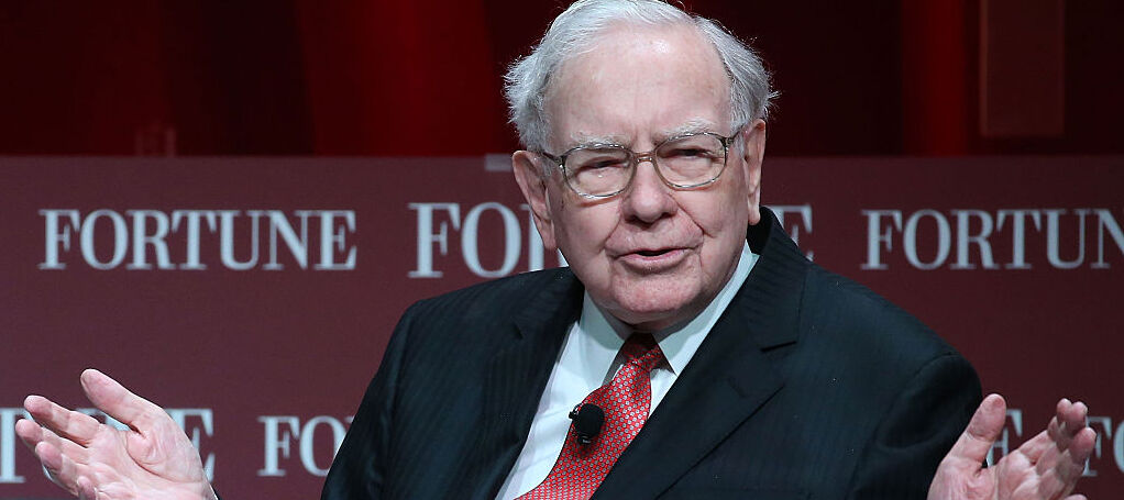 Warren Buffett, speaks during the Fortune summit on "The Most Powerful Women" at the Mandarin Hotel October 13, 2015 in Washington, DC.