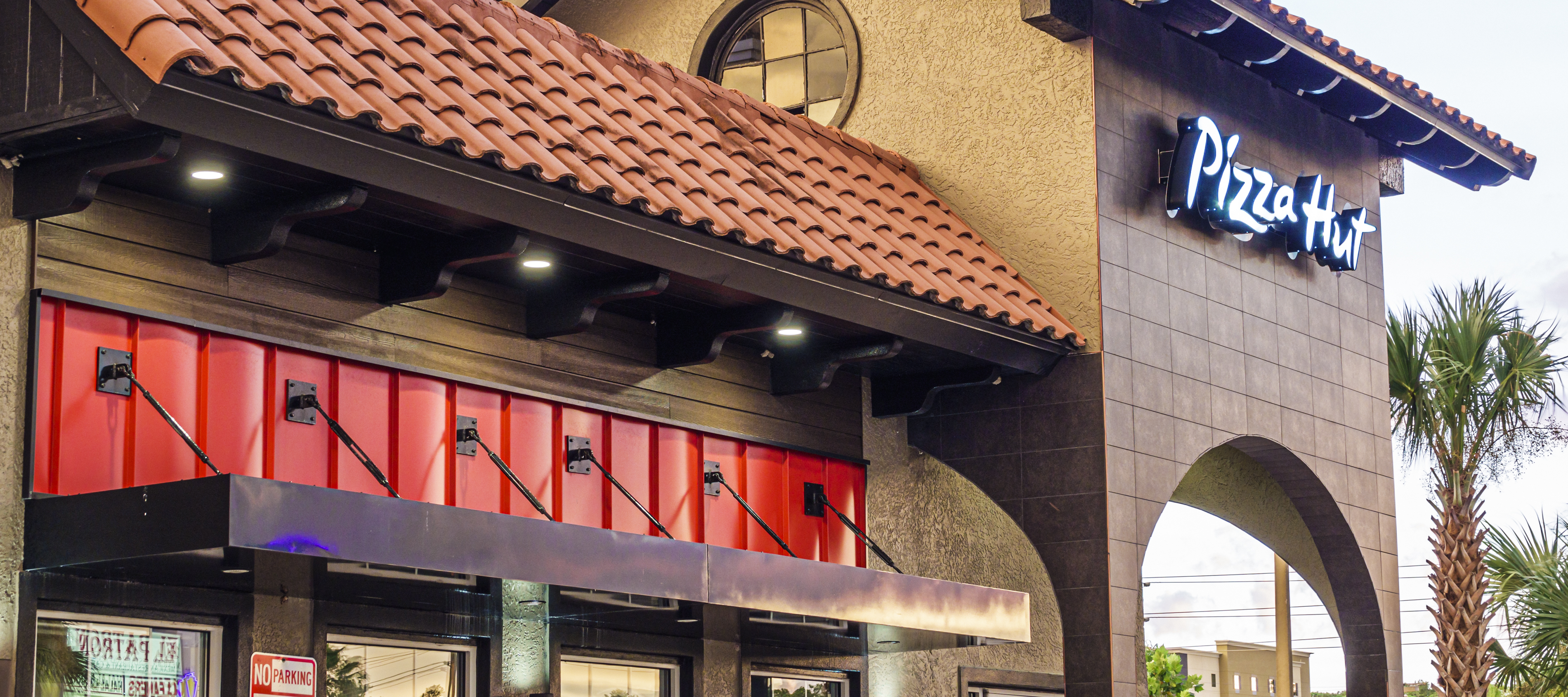 A Pizza Hut dine-in location.