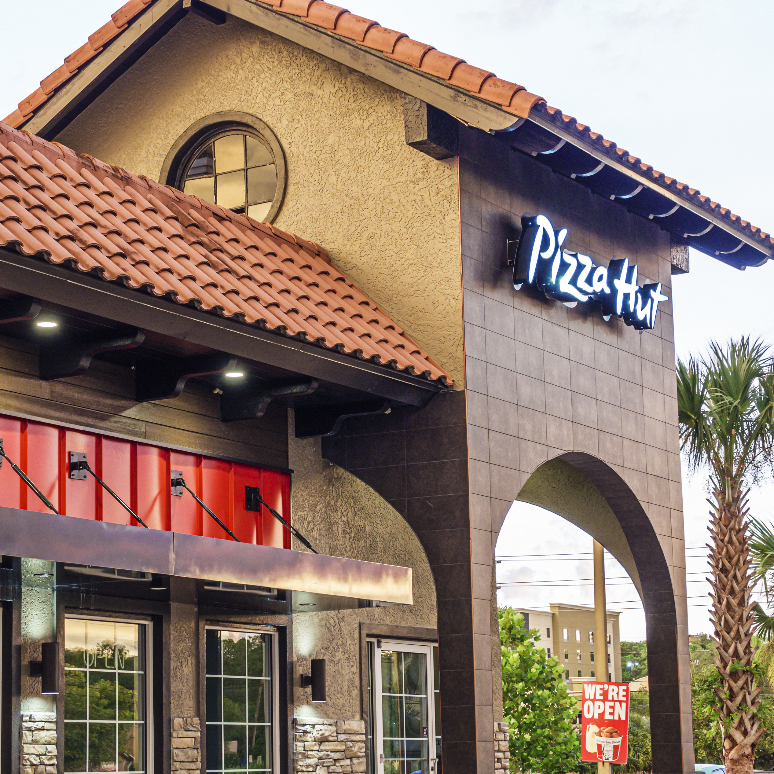 A Pizza Hut dine-in location.