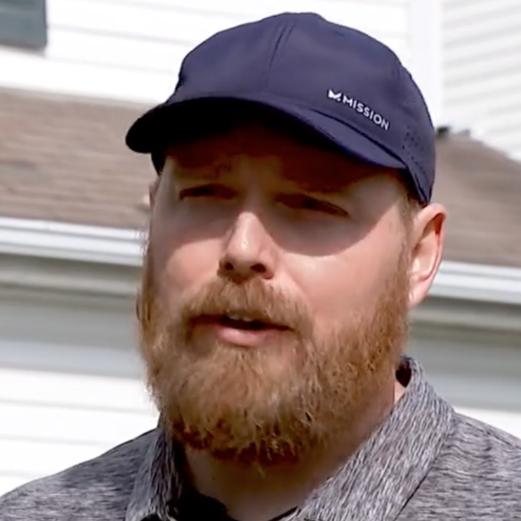 Max Mays discusses the roof damage that occurred to his home and the issues he has had getting it fixed with insurance.