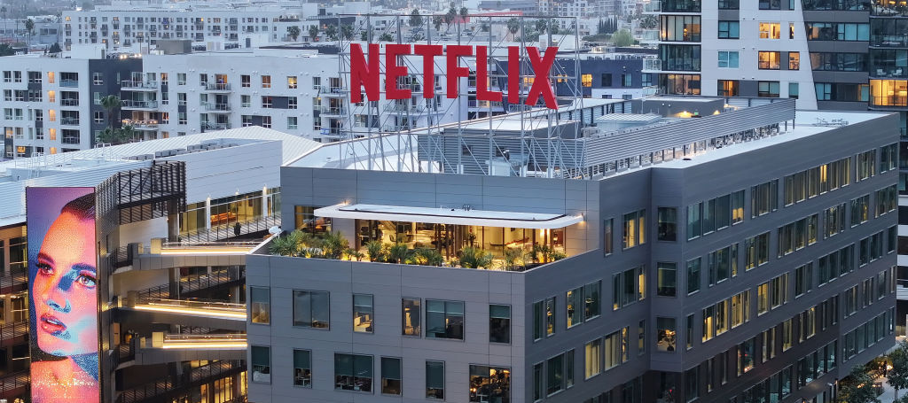 A photo of a Netflix office