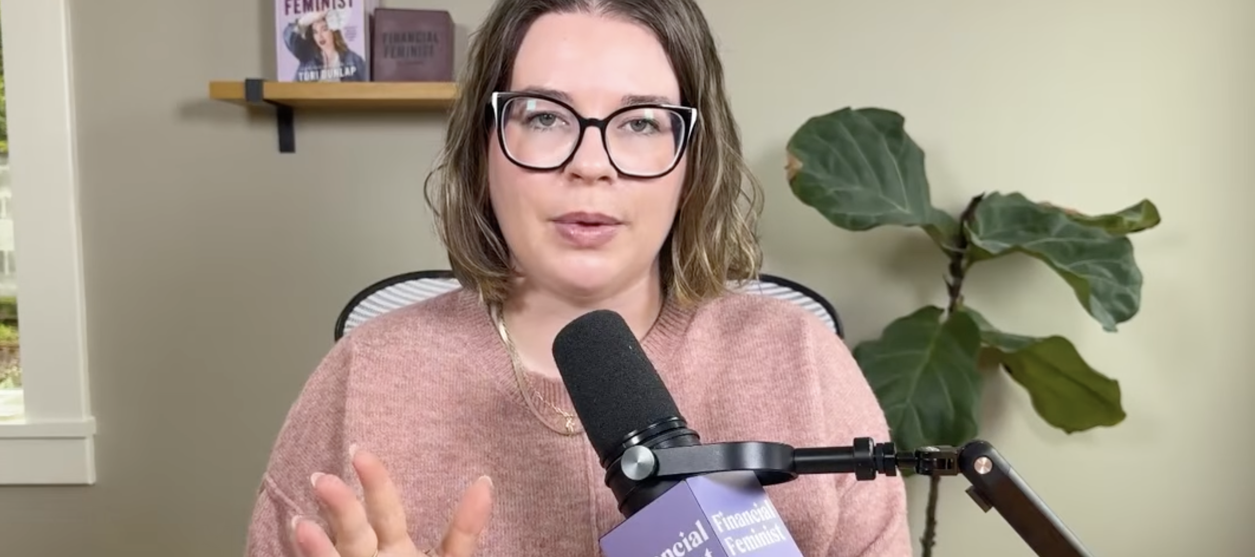 Tori Dunlap speaking on the Financial Feminist podcast